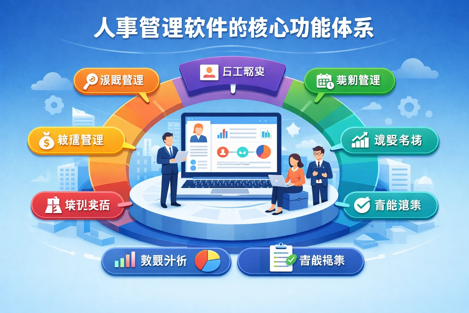 人事管理软件的核心功能体系