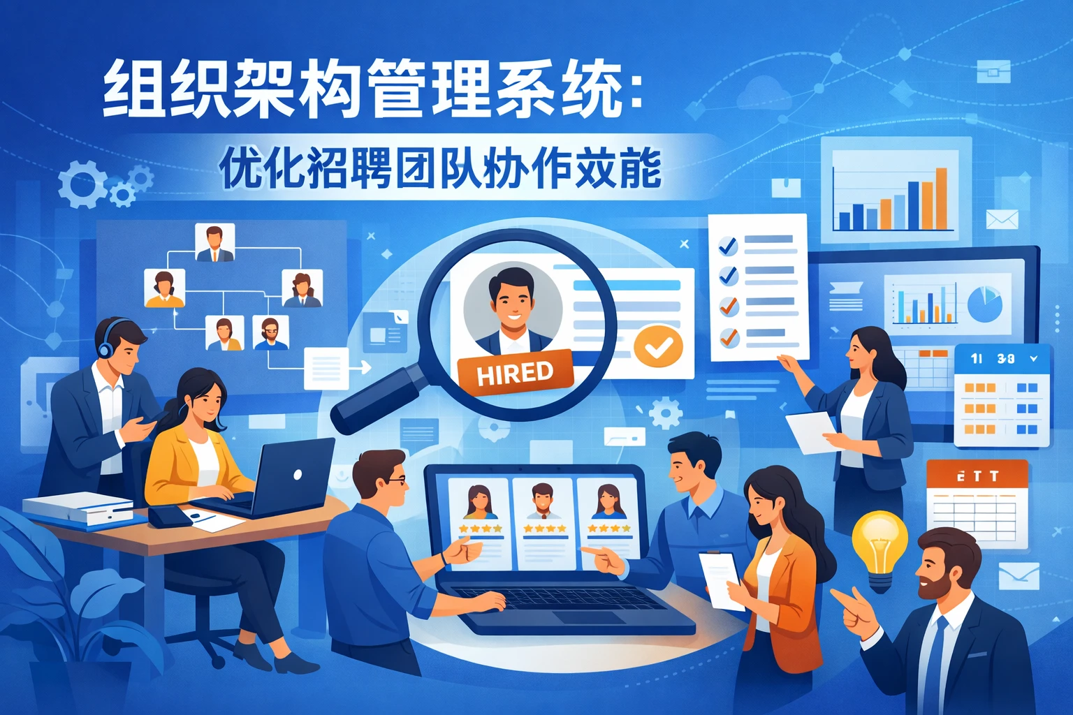组织架构管理系统：优化招聘团队协作效能