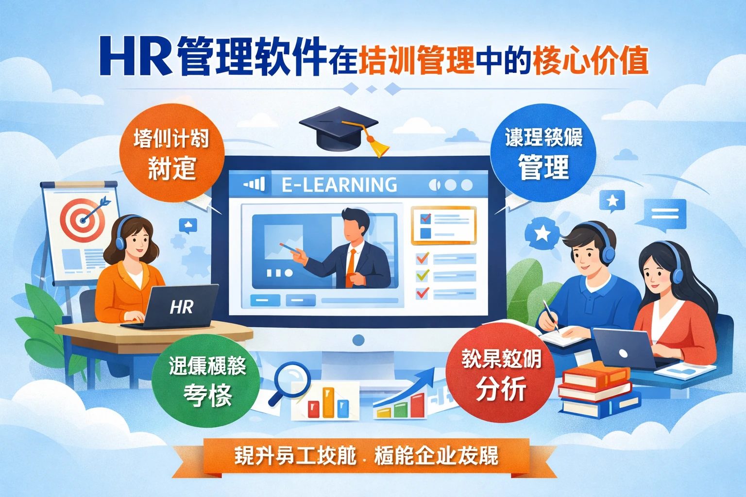 HR管理软件在培训管理中的核心价值