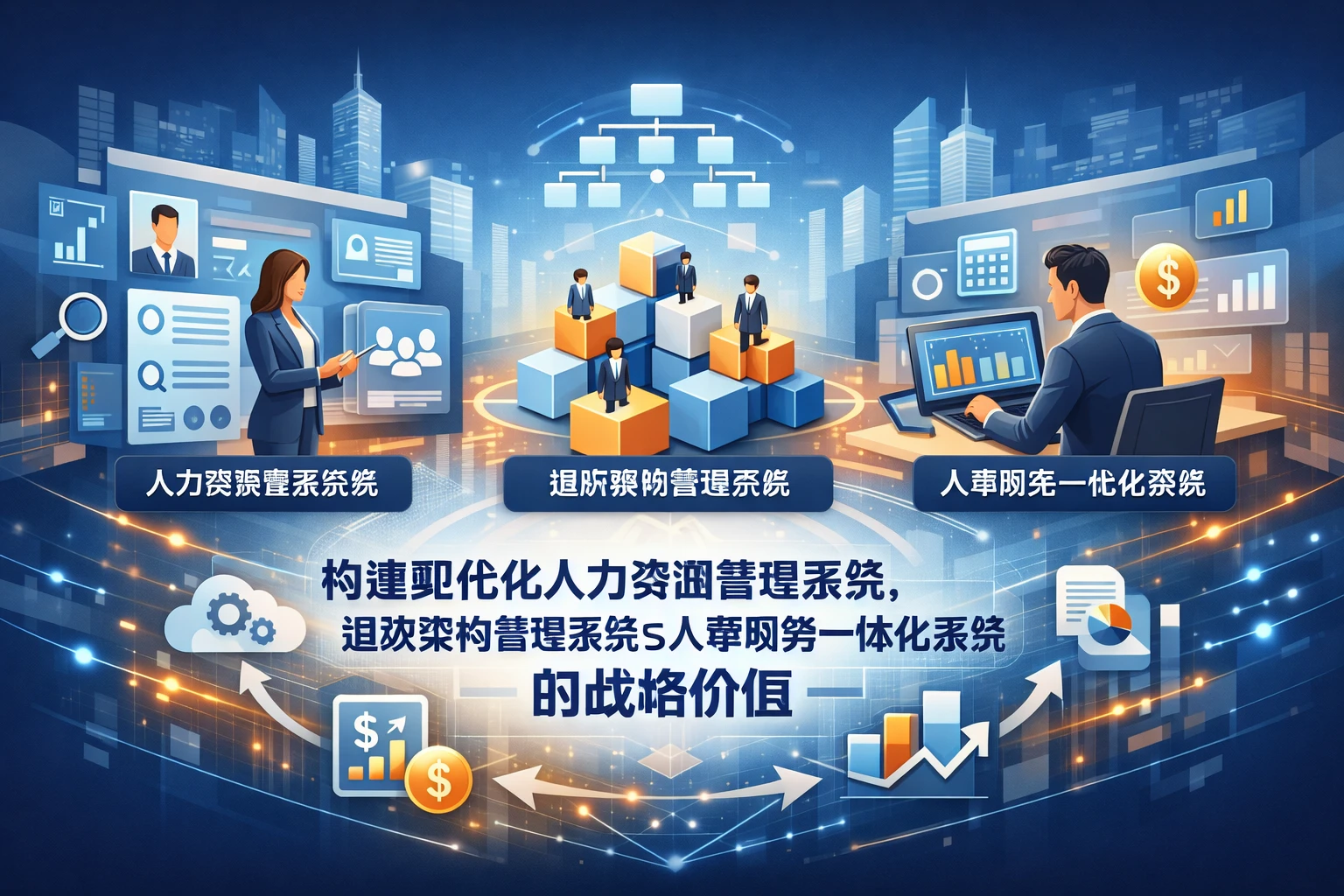 构建现代化人力资源管理系统、组织架构管理系统与人事财务一体化系统的战略价值