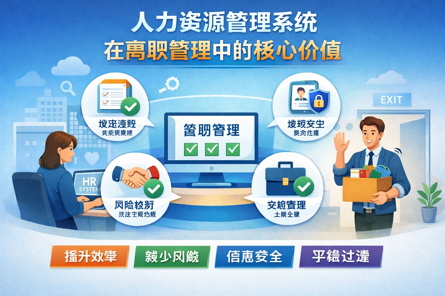 人力资源管理系统在离职管理中的核心价值
