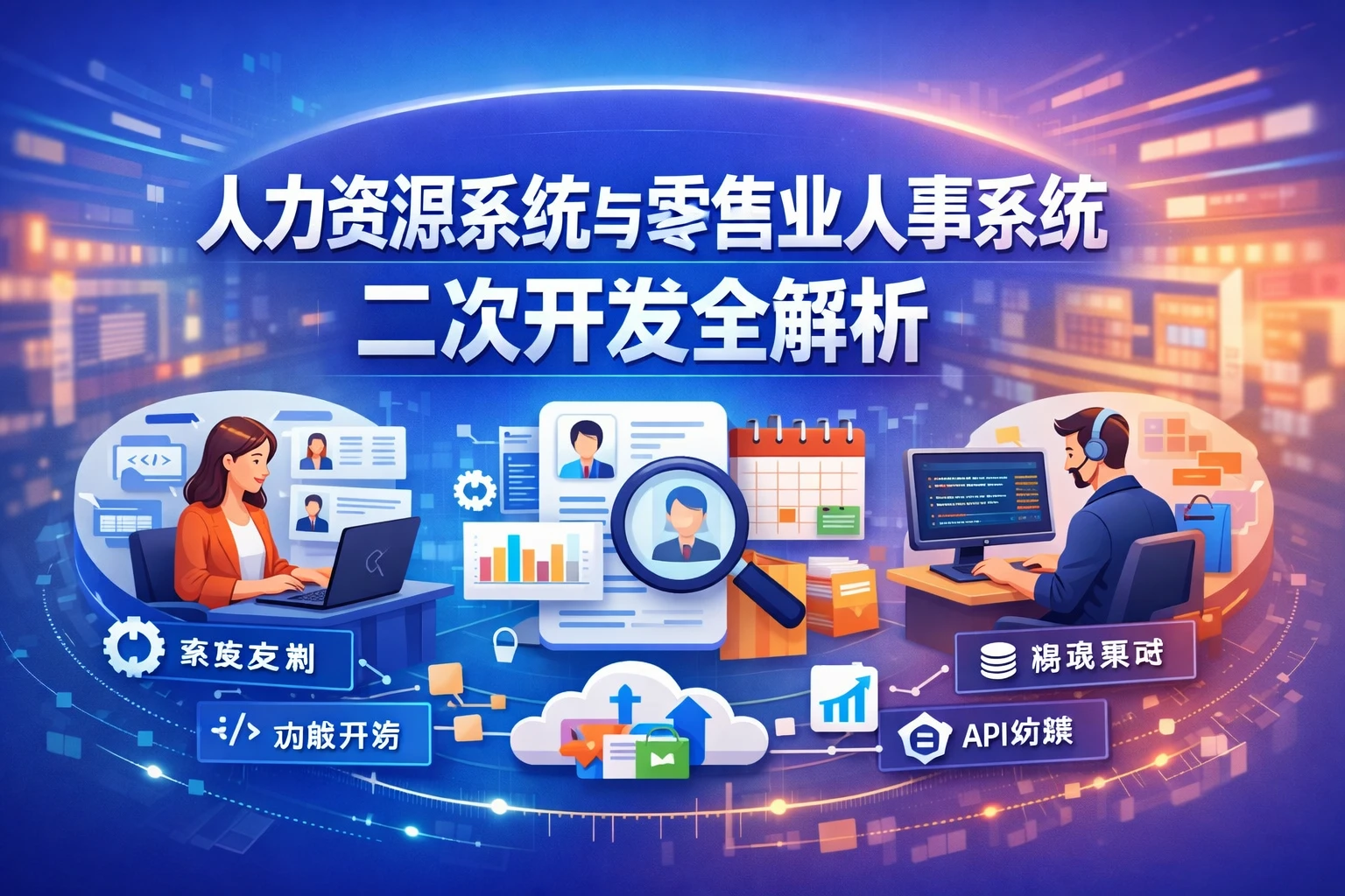 人力资源系统与零售业人事系统二次开发全解析