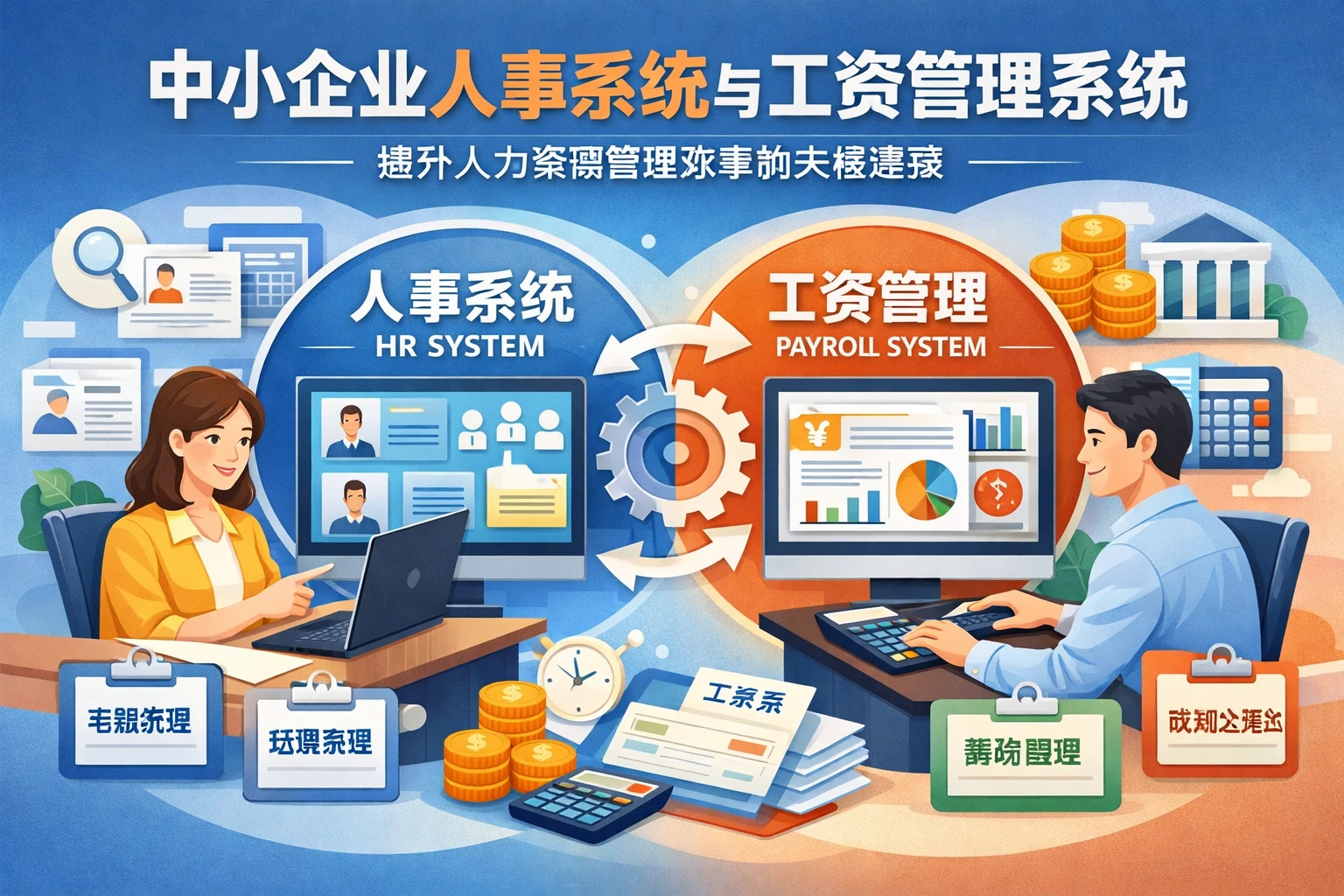 中小企业人事系统与工资管理系统:提升人力资源管理效率的关键选择