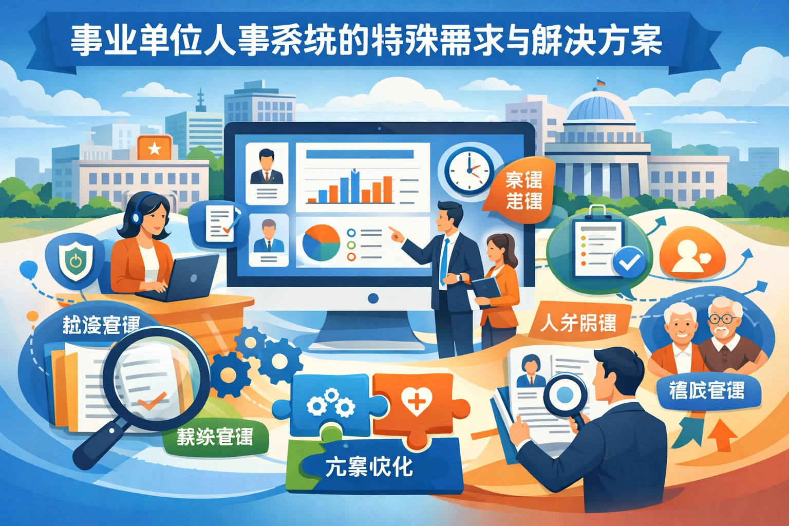 事业单位人事系统的特殊需求与解决方案