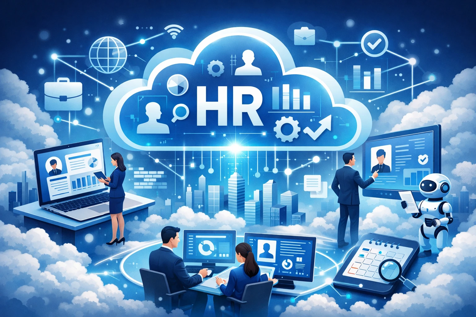 云端HR系统的智能化解决方案