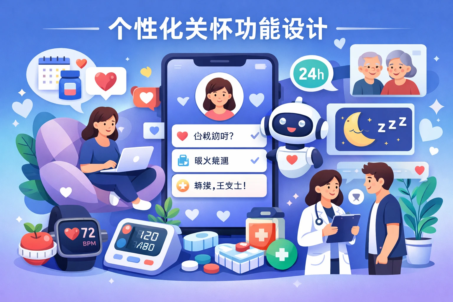 个性化关怀功能设计