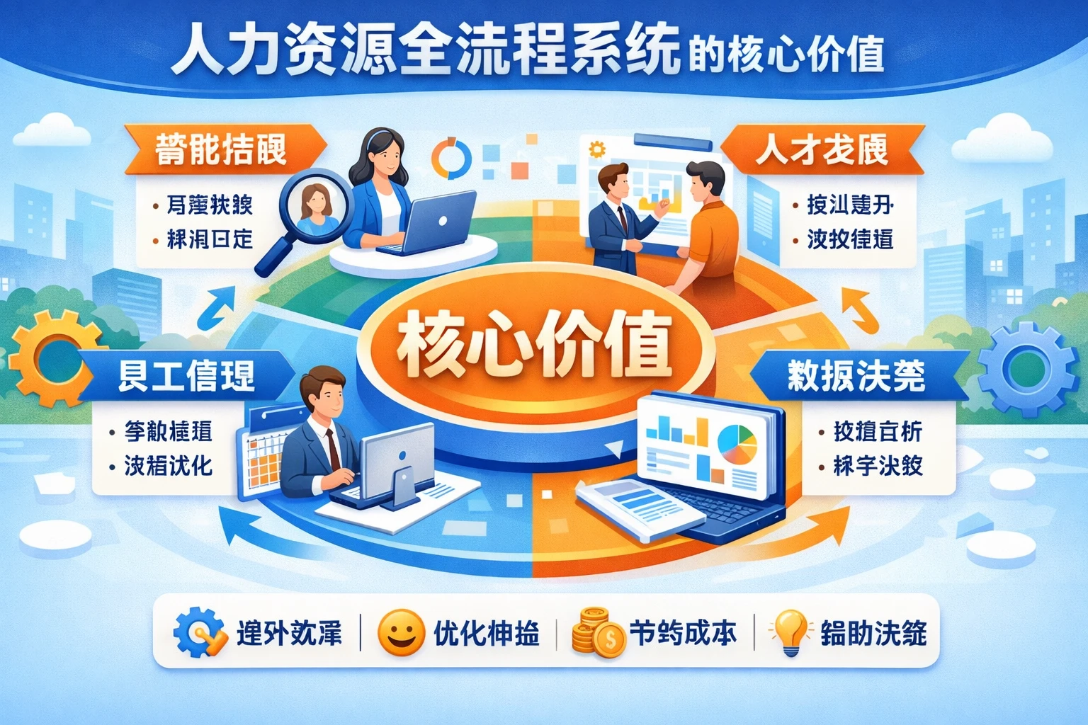 人力资源全流程系统的核心价值