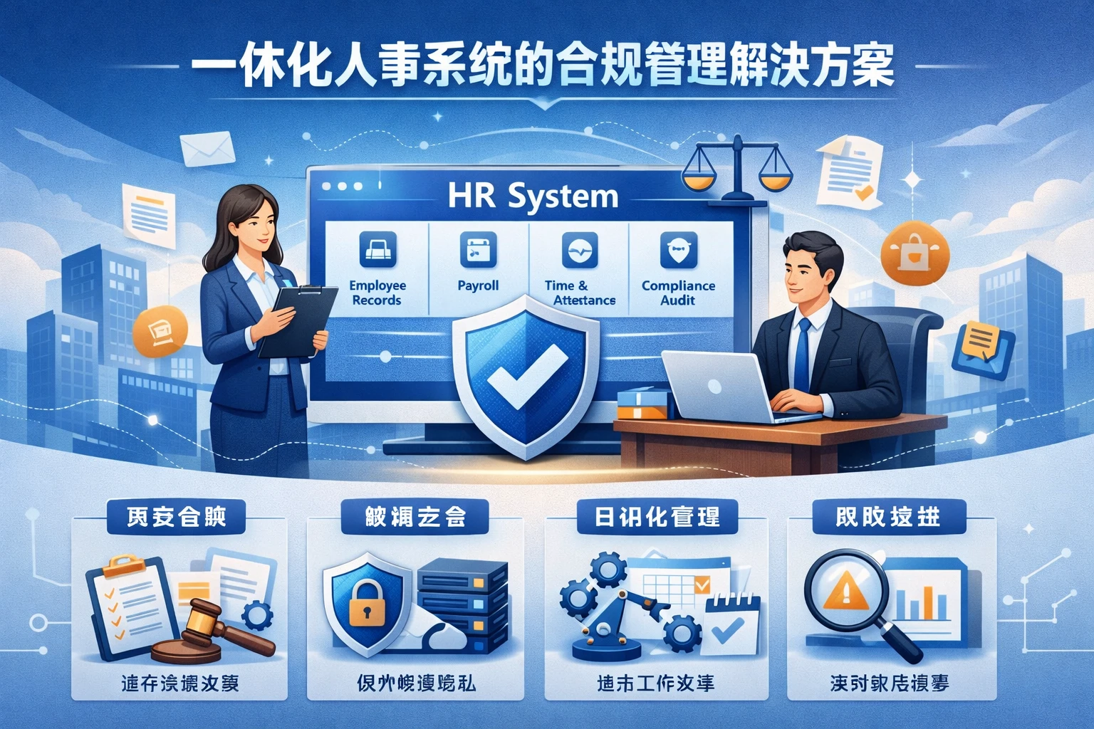一体化人事系统的合规管理解决方案