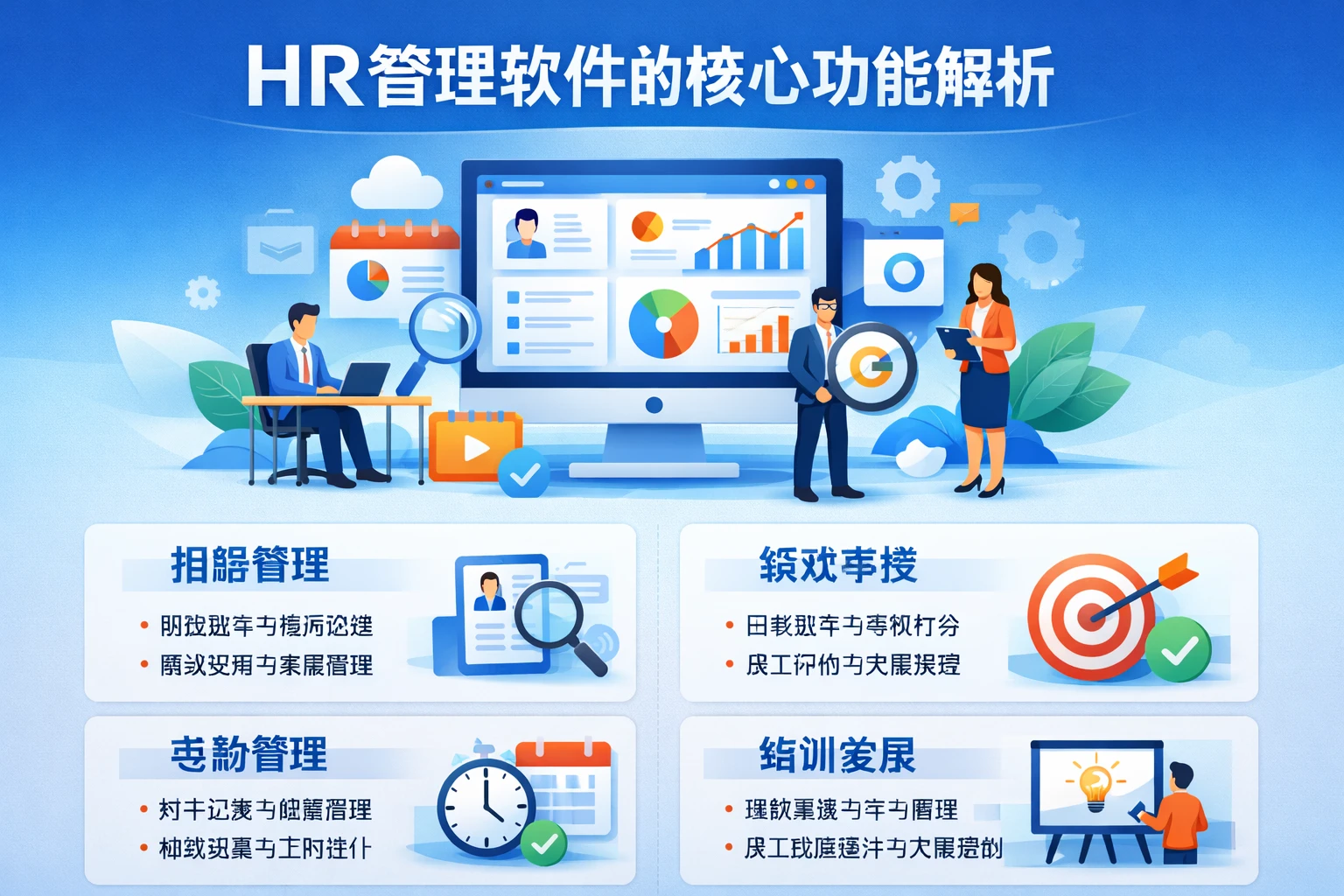 HR管理软件的核心功能解析