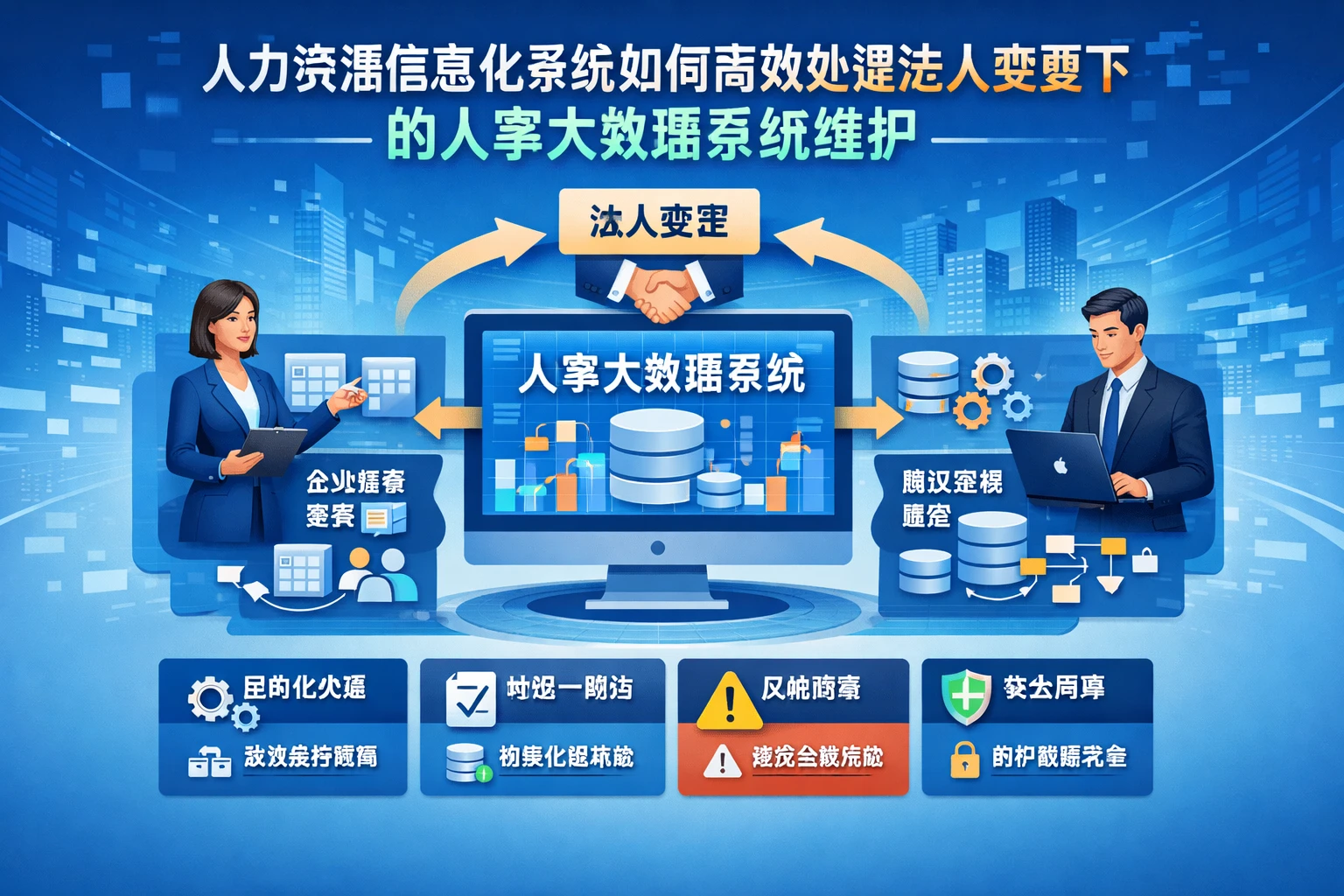 人力资源信息化系统如何高效处理法人变更下的人事大数据系统维护