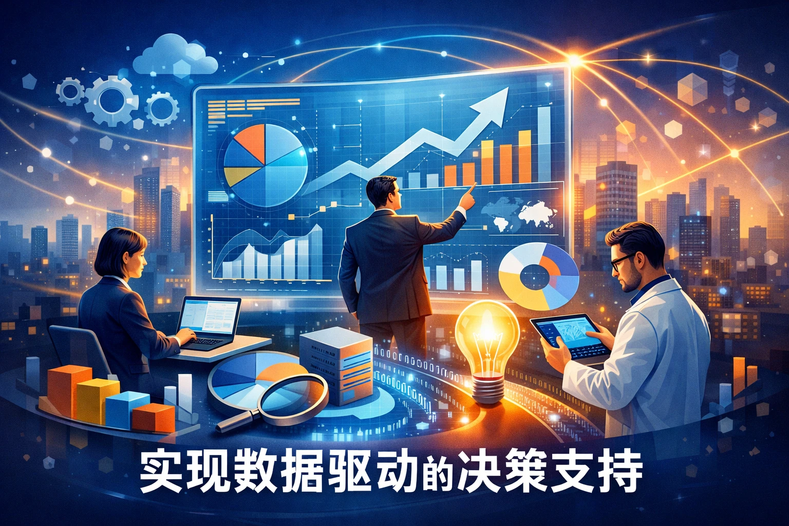 实现数据驱动的决策支持