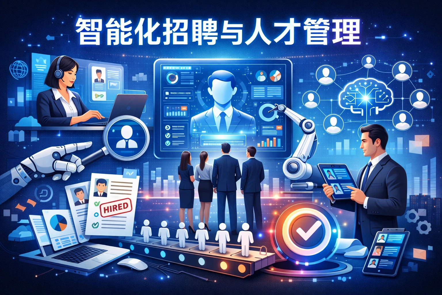 智能化招聘与人才管理