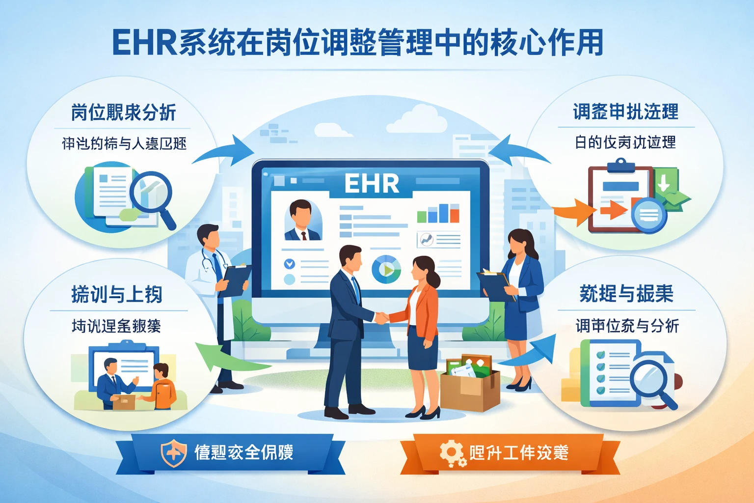 EHR系统在岗位调整管理中的核心作用