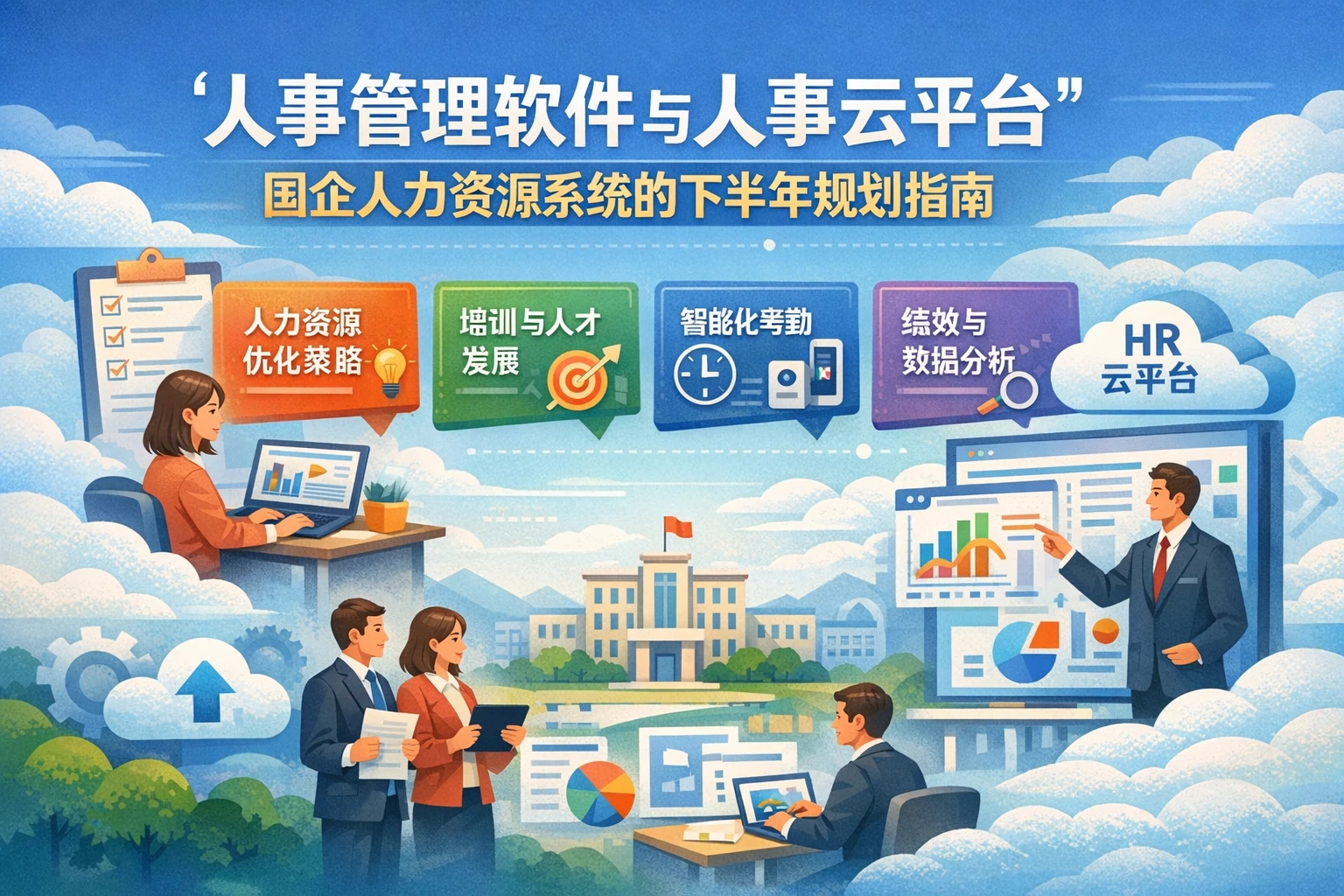 人事管理软件与人事云平台：国企人力资源系统的下半年规划指南