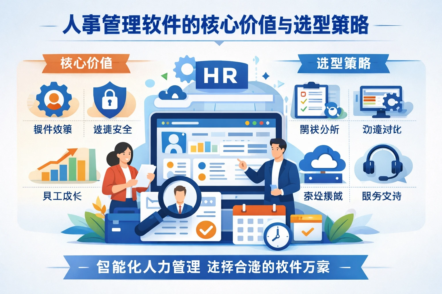 人事管理软件的核心价值与选型策略