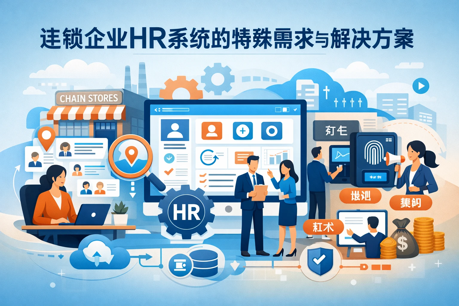 连锁企业HR系统的特殊需求与解决方案