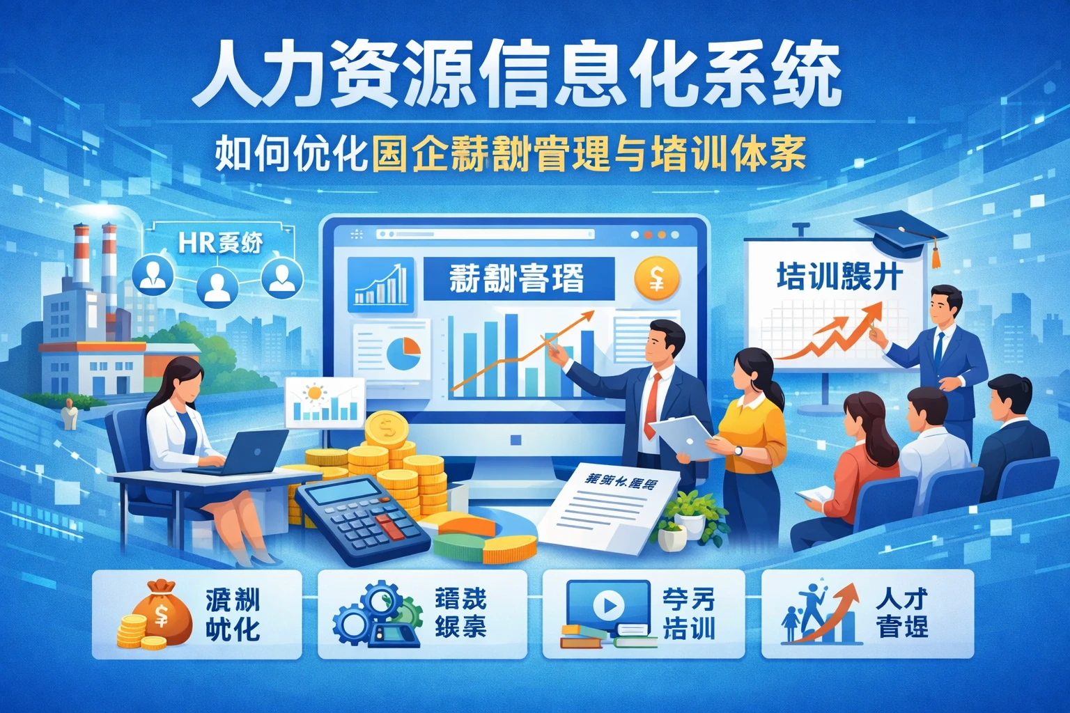 人力资源信息化系统如何优化国企薪酬管理与培训体系