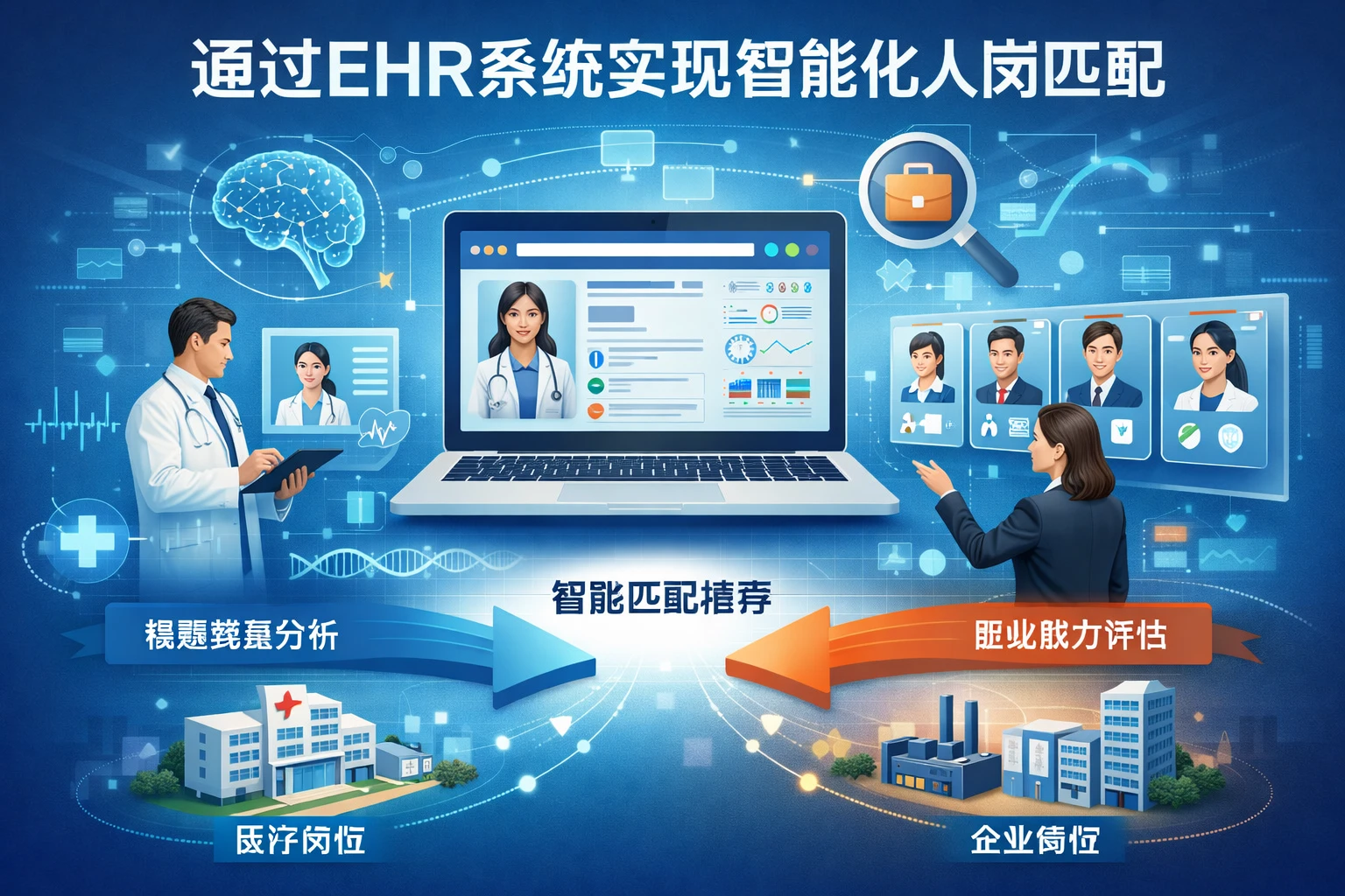 通过EHR系统实现智能化人岗匹配