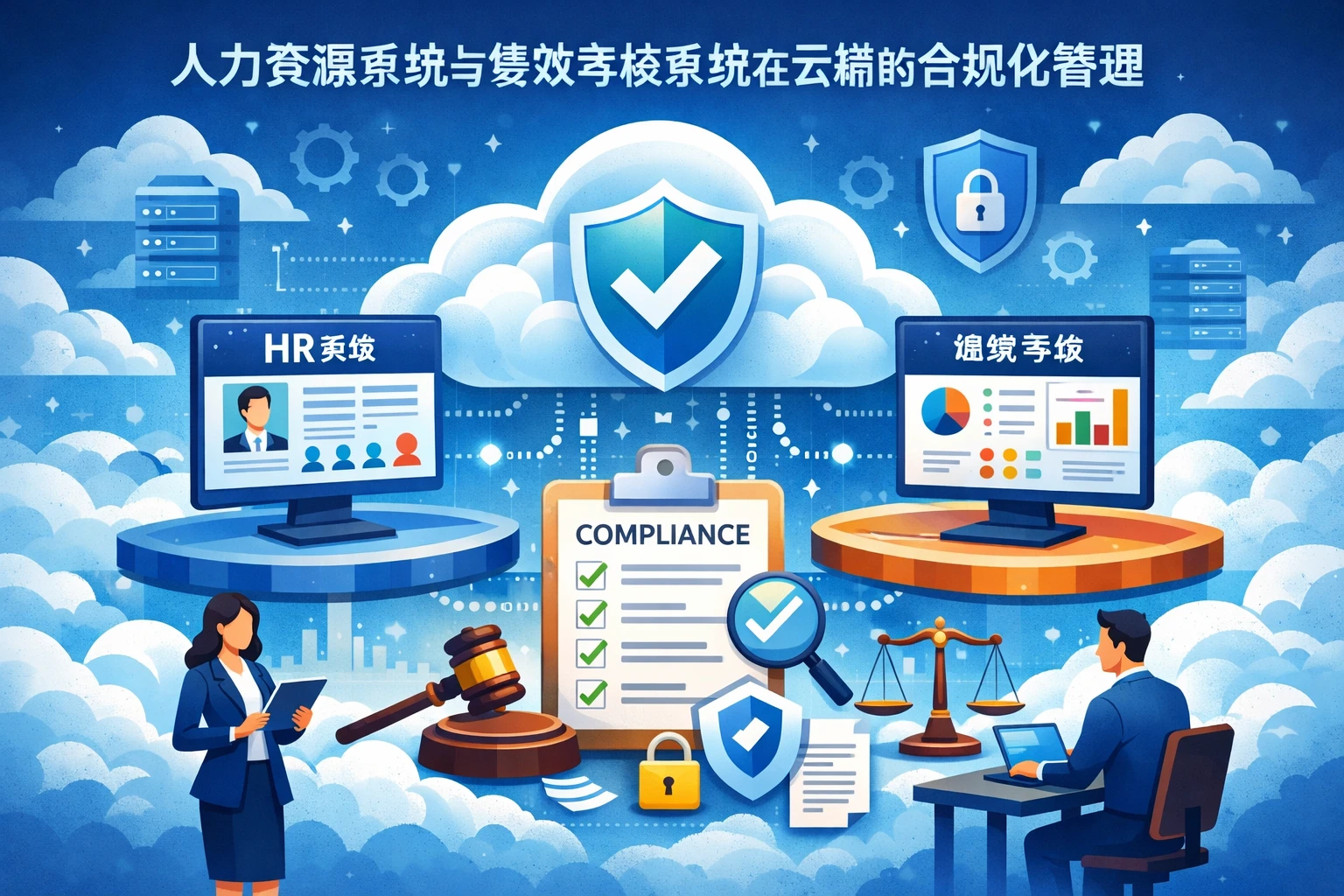 人力资源系统与绩效考核系统在云端的合规化管理