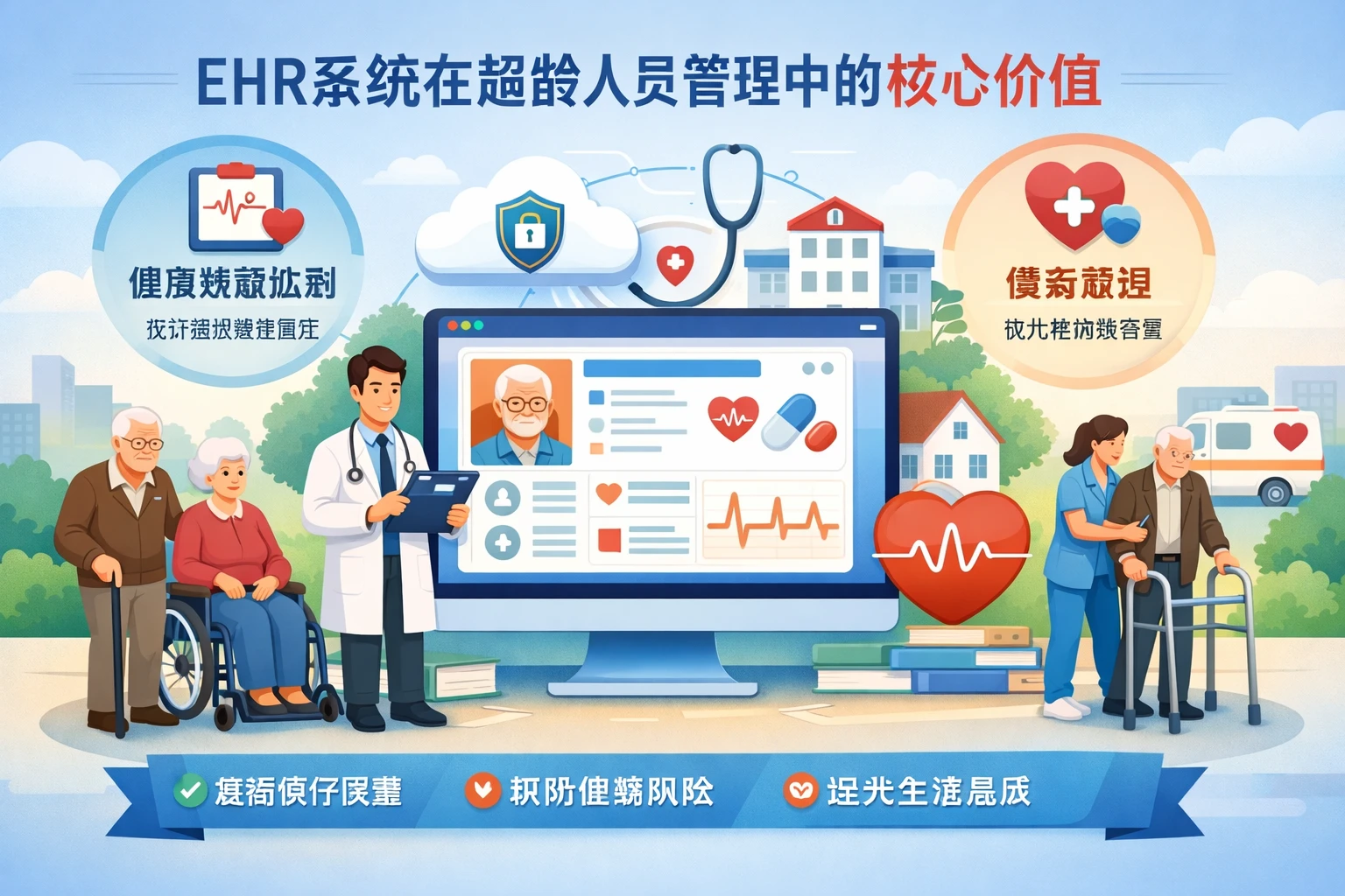 EHR系统在超龄人员管理中的核心价值