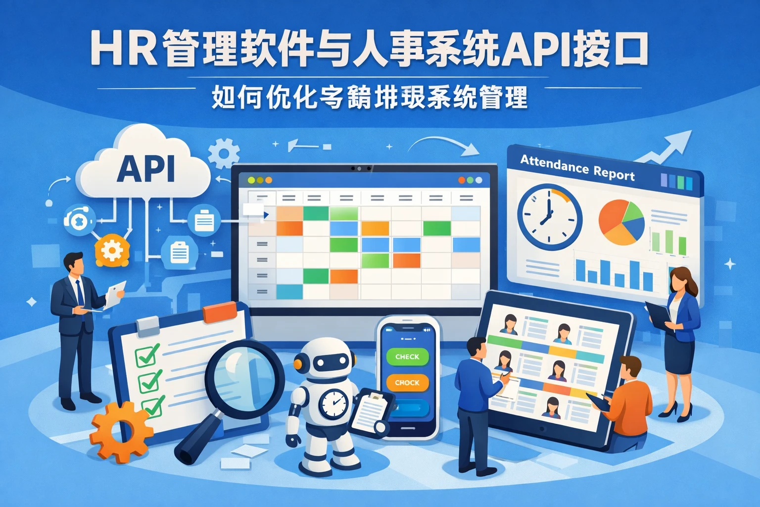 HR管理软件与人事系统API接口如何优化考勤排班系统管理