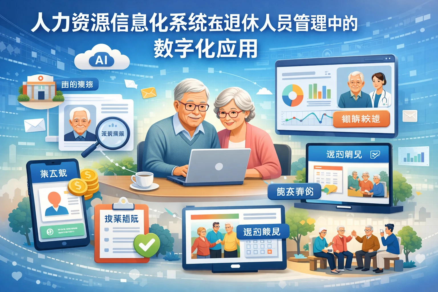 人力资源信息化系统在退休人员管理中的数字化应用