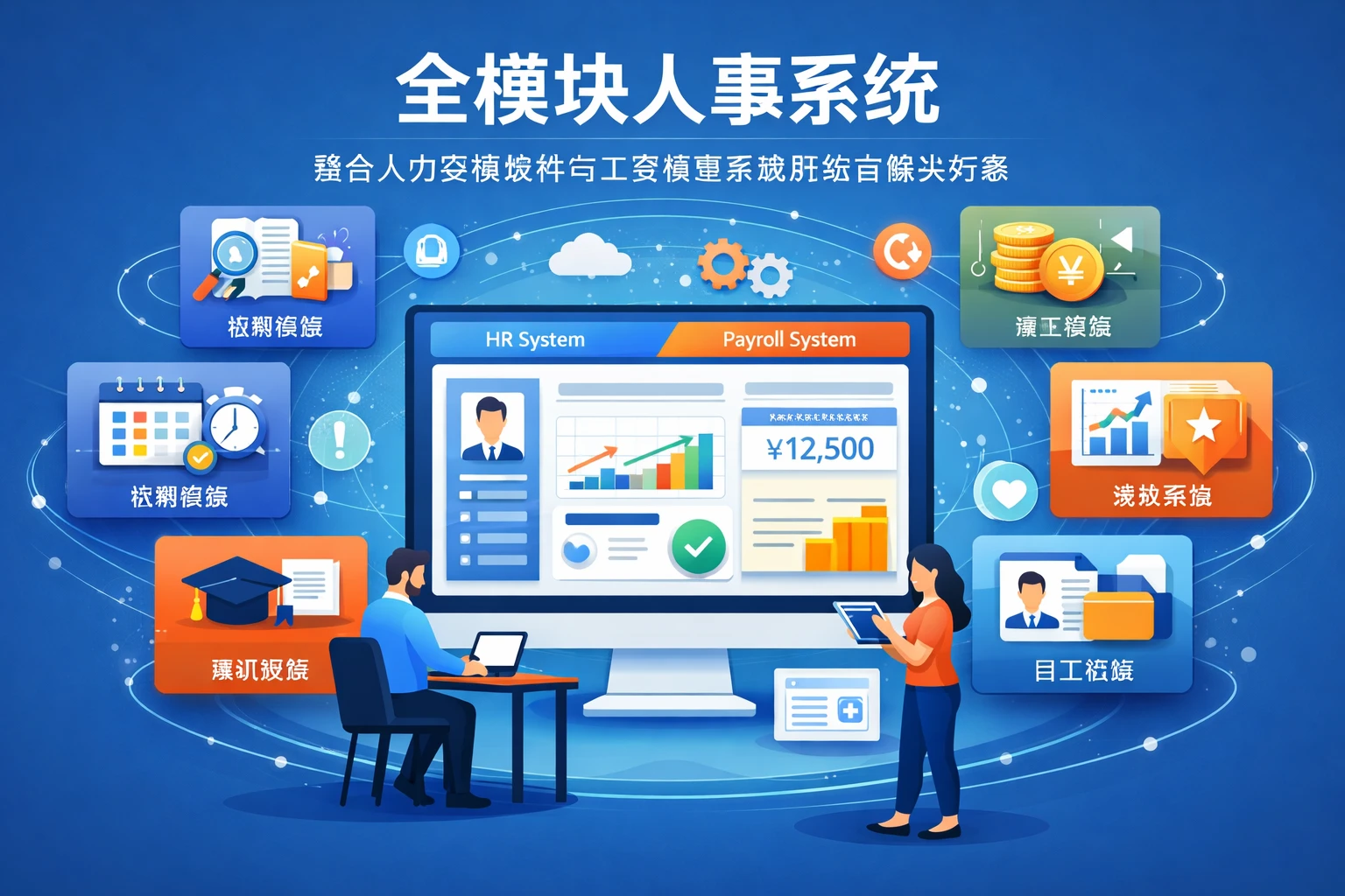 全模块人事系统：整合人力资源软件与工资管理系统的综合解决方案