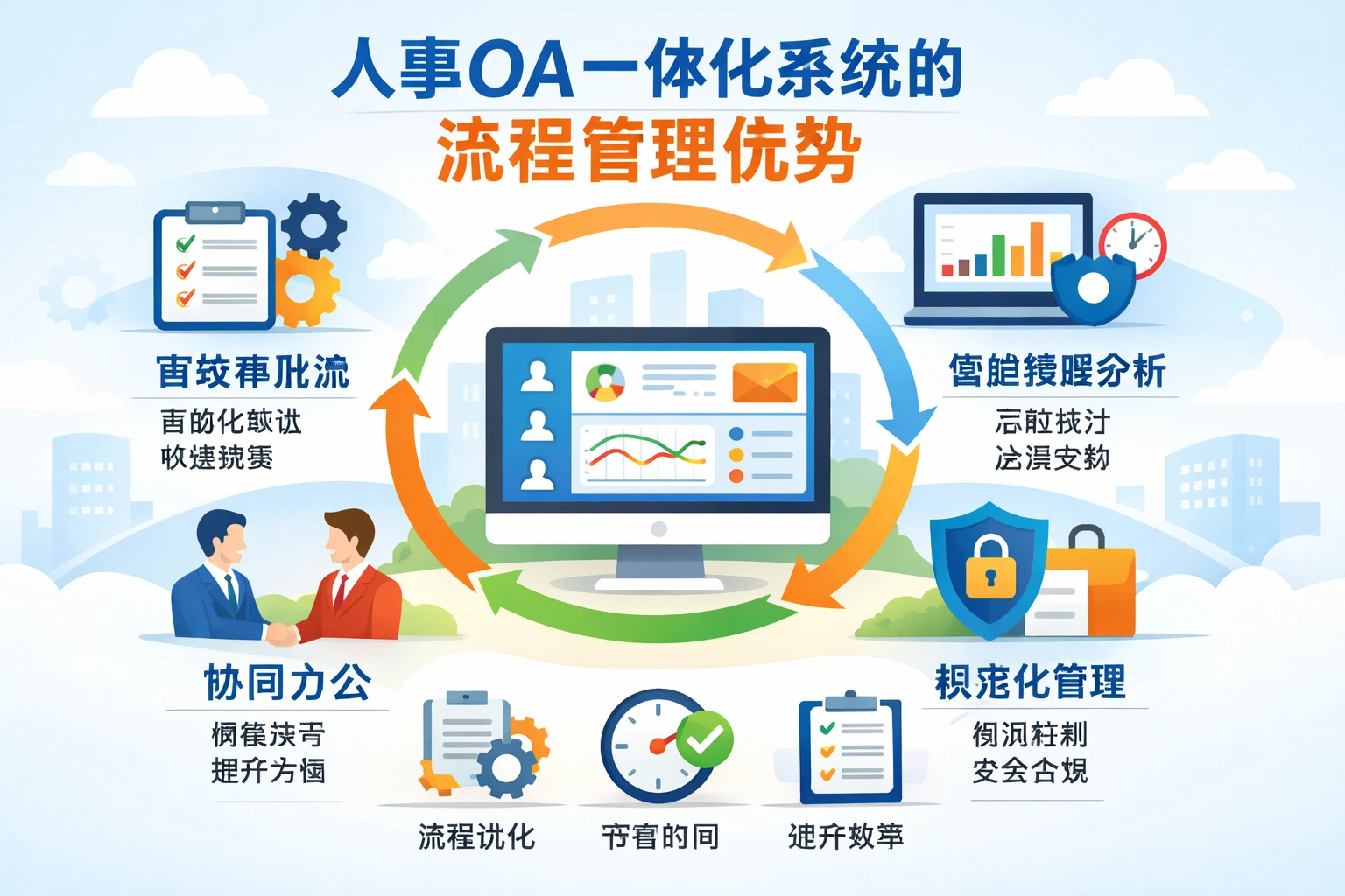 人事OA一体化系统的流程管理优势