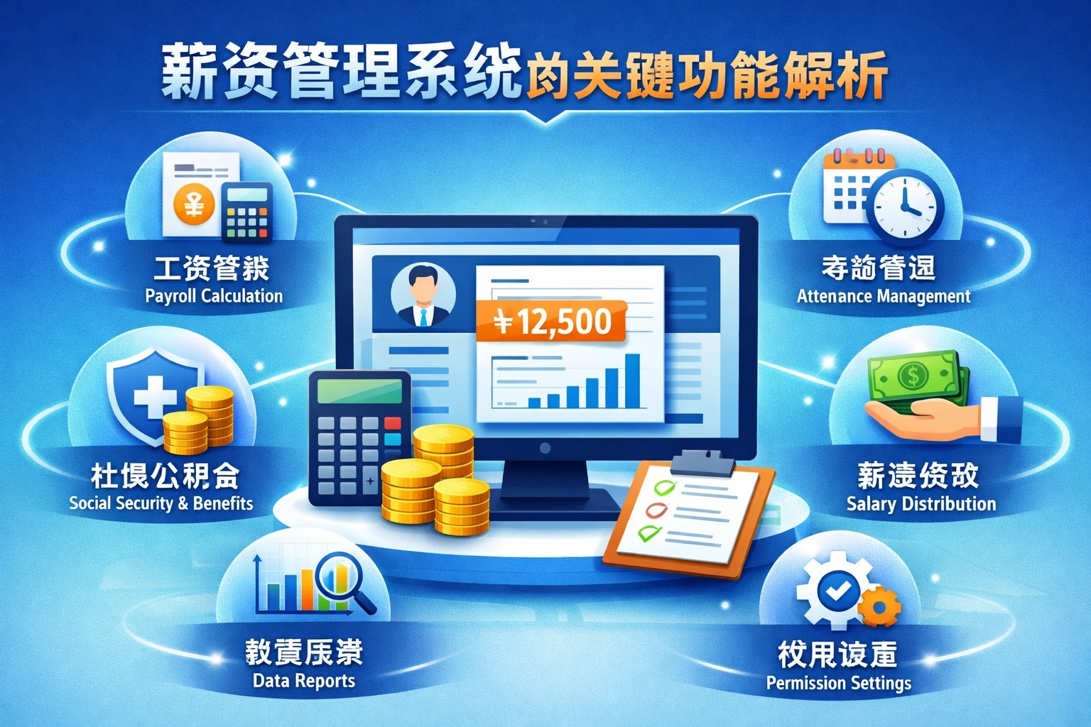 薪资管理系统的关键功能解析