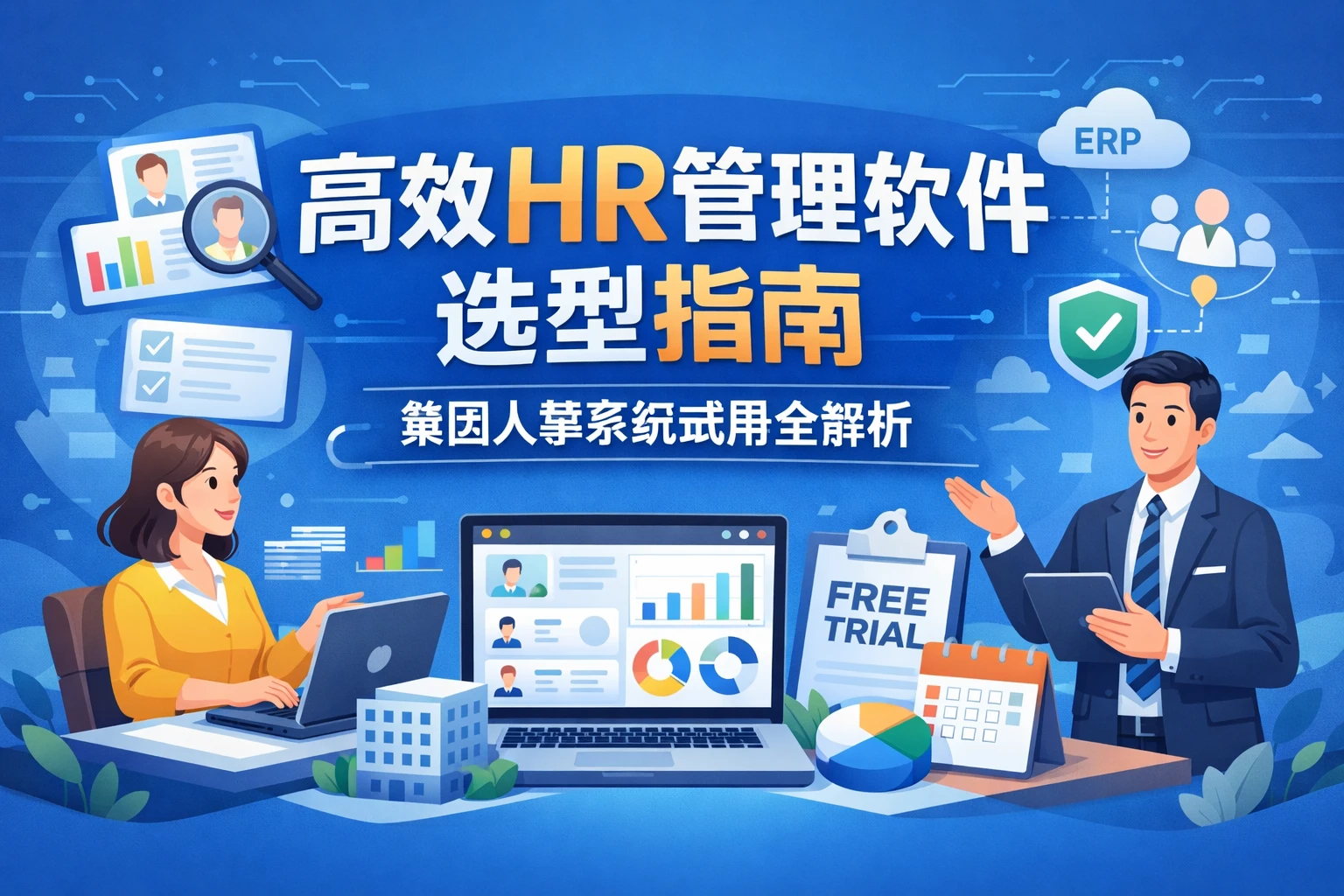 高效HR管理软件选型指南：集团人事系统试用全解析