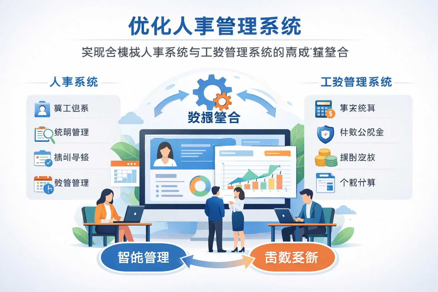 优化人事管理系统：实现全模块人事系统与工资管理系统的高效整合