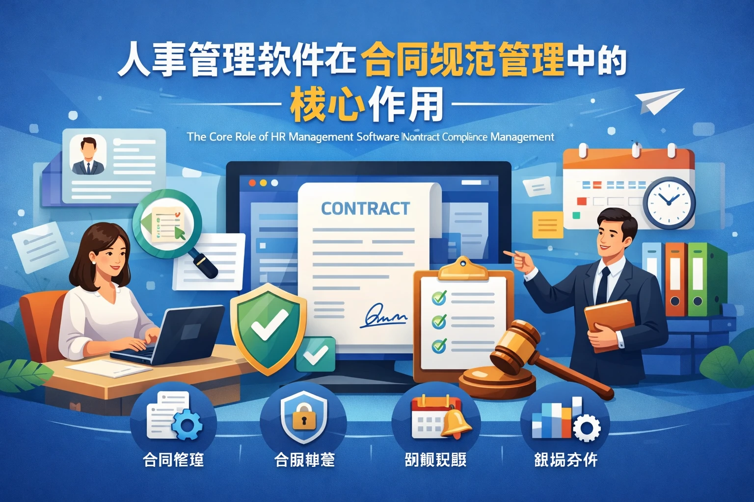 人事管理软件在合同规范管理中的核心作用