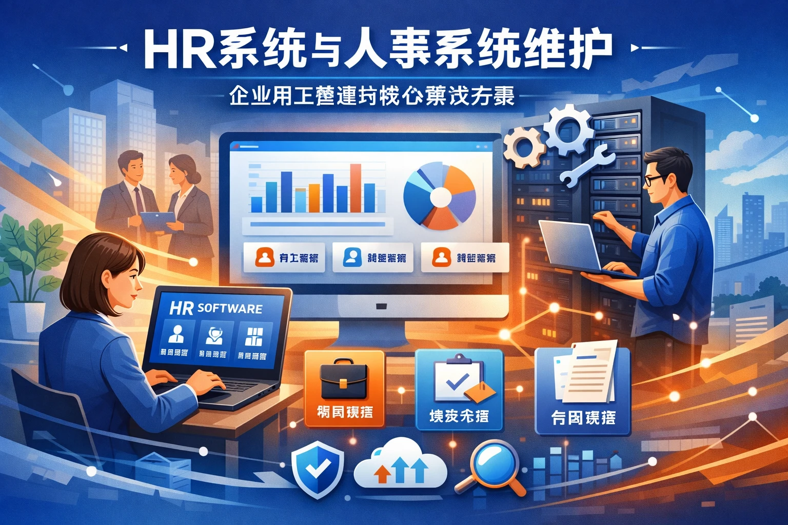 HR系统与人事系统维护：企业用工管理的核心解决方案