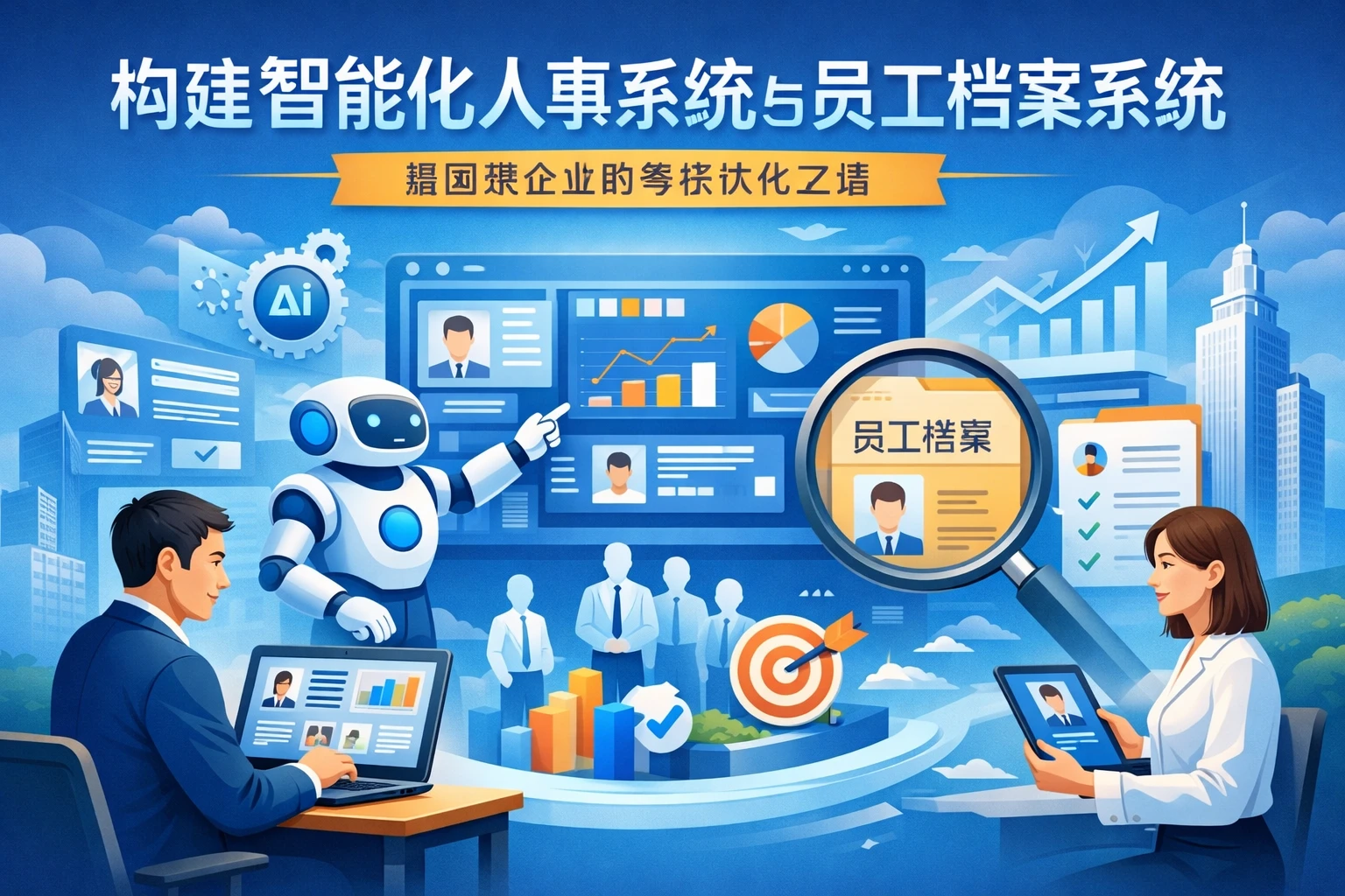 构建智能化人事系统与员工档案系统：集团型企业的考核优化之道