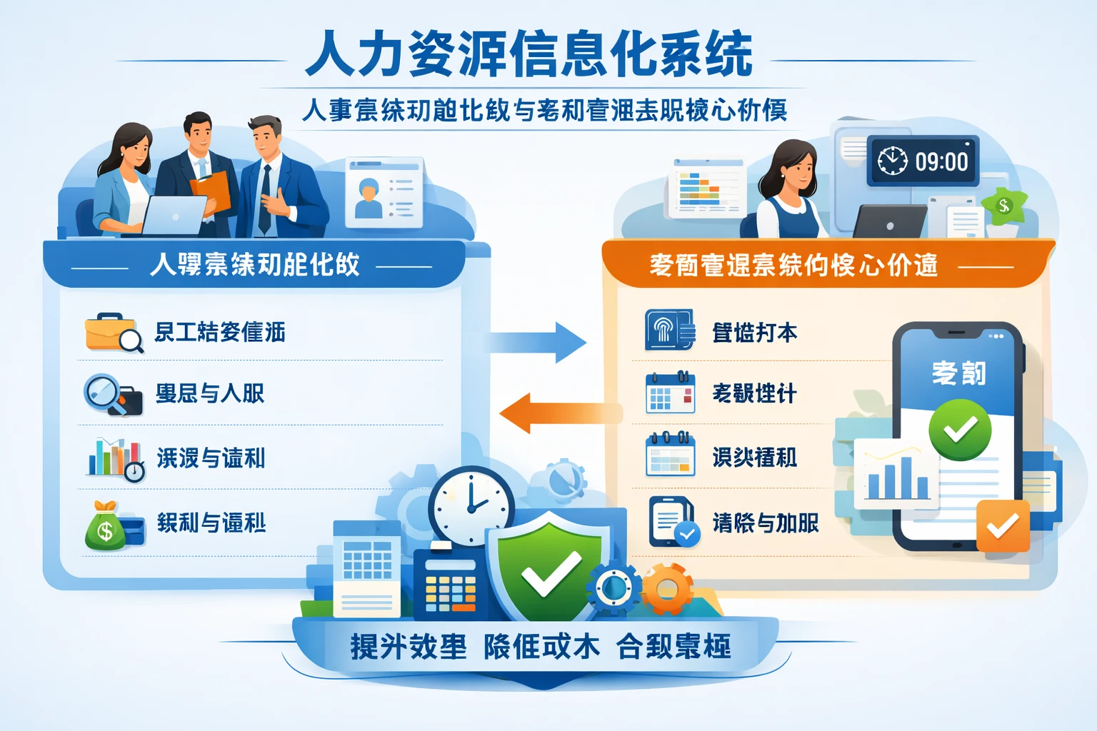 人力资源信息化系统：人事系统功能比较与考勤管理系统的核心价值