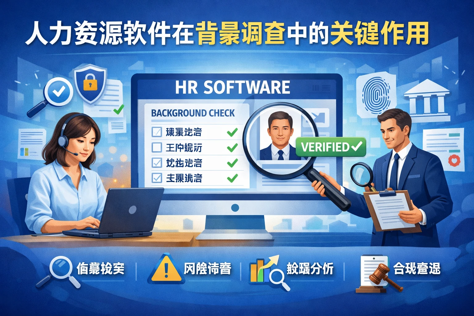 人力资源软件在背景调查中的关键作用