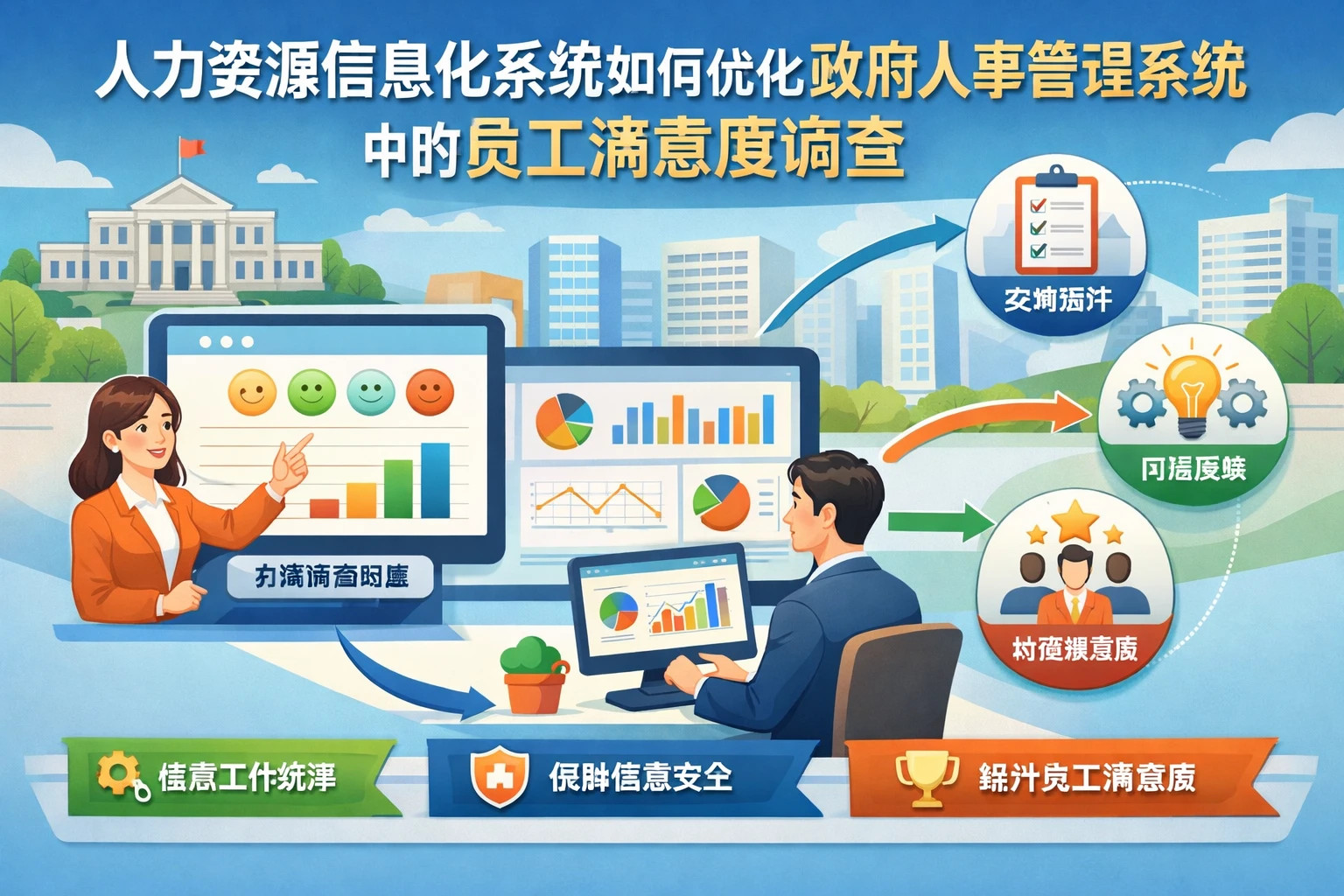人力资源信息化系统如何优化政府人事管理系统中的员工满意度调查