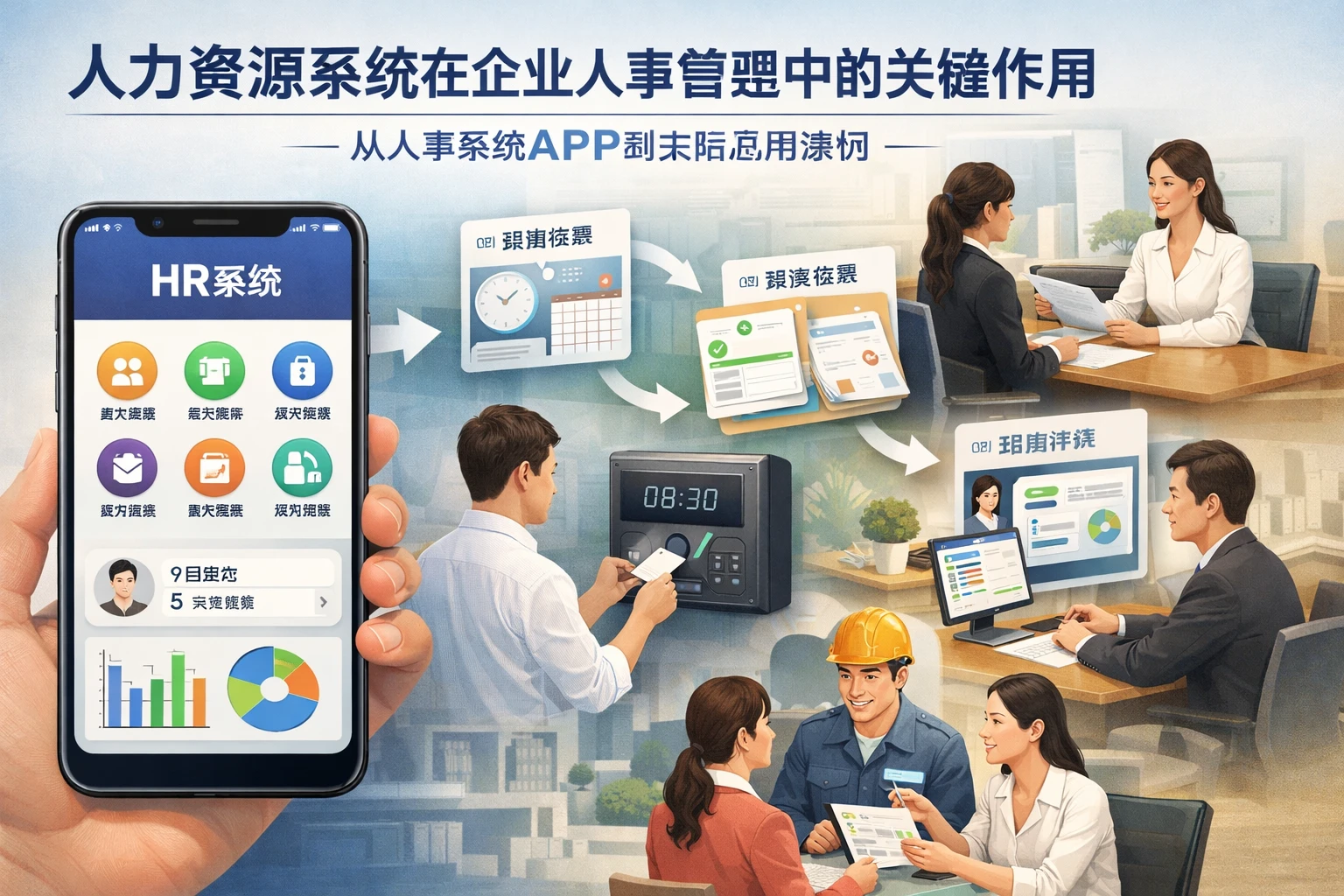 人力资源系统在企业人事管理中的关键作用：从人事系统APP到实际应用案例