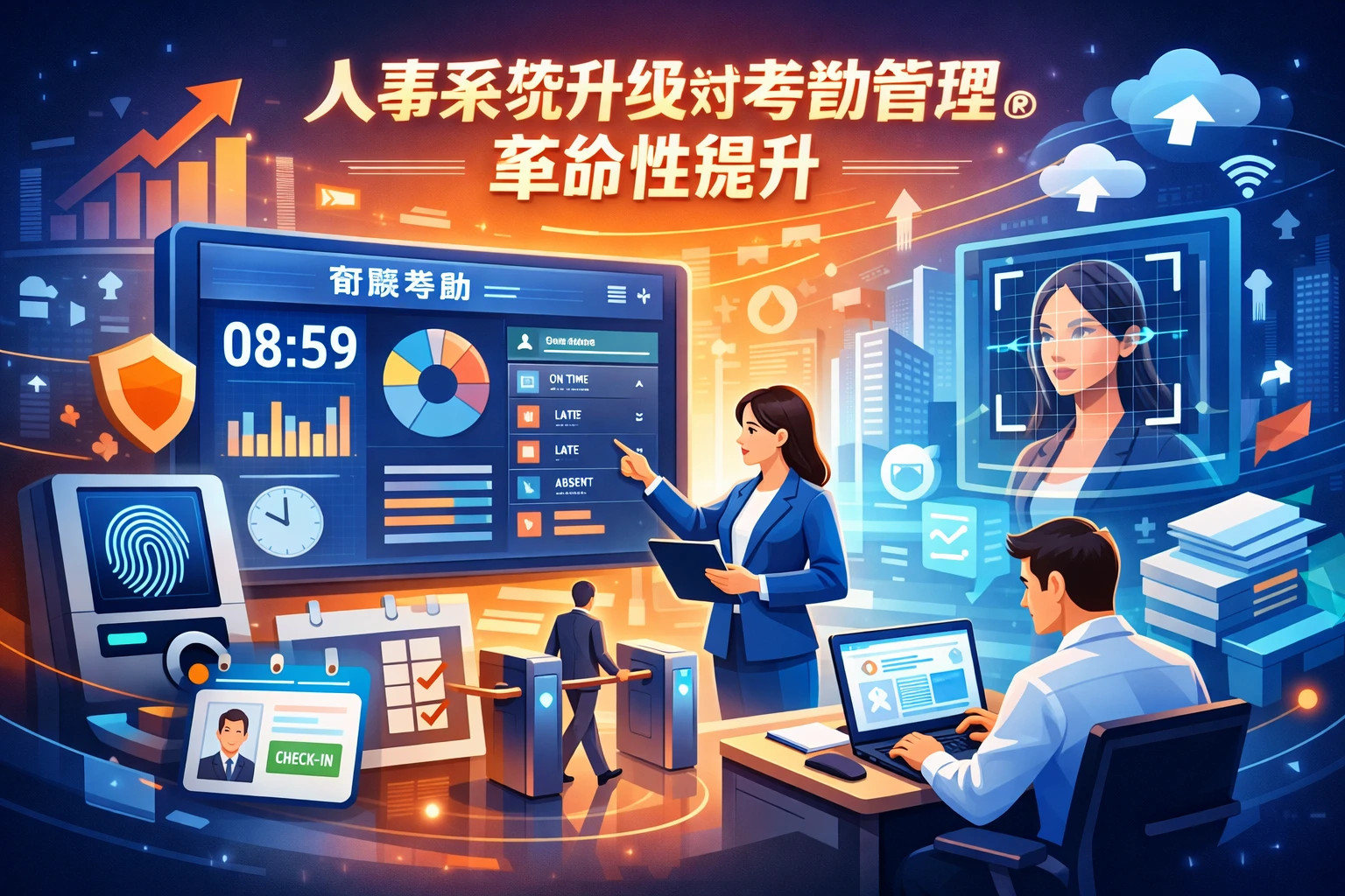 人事系统升级对考勤管理的革命性提升