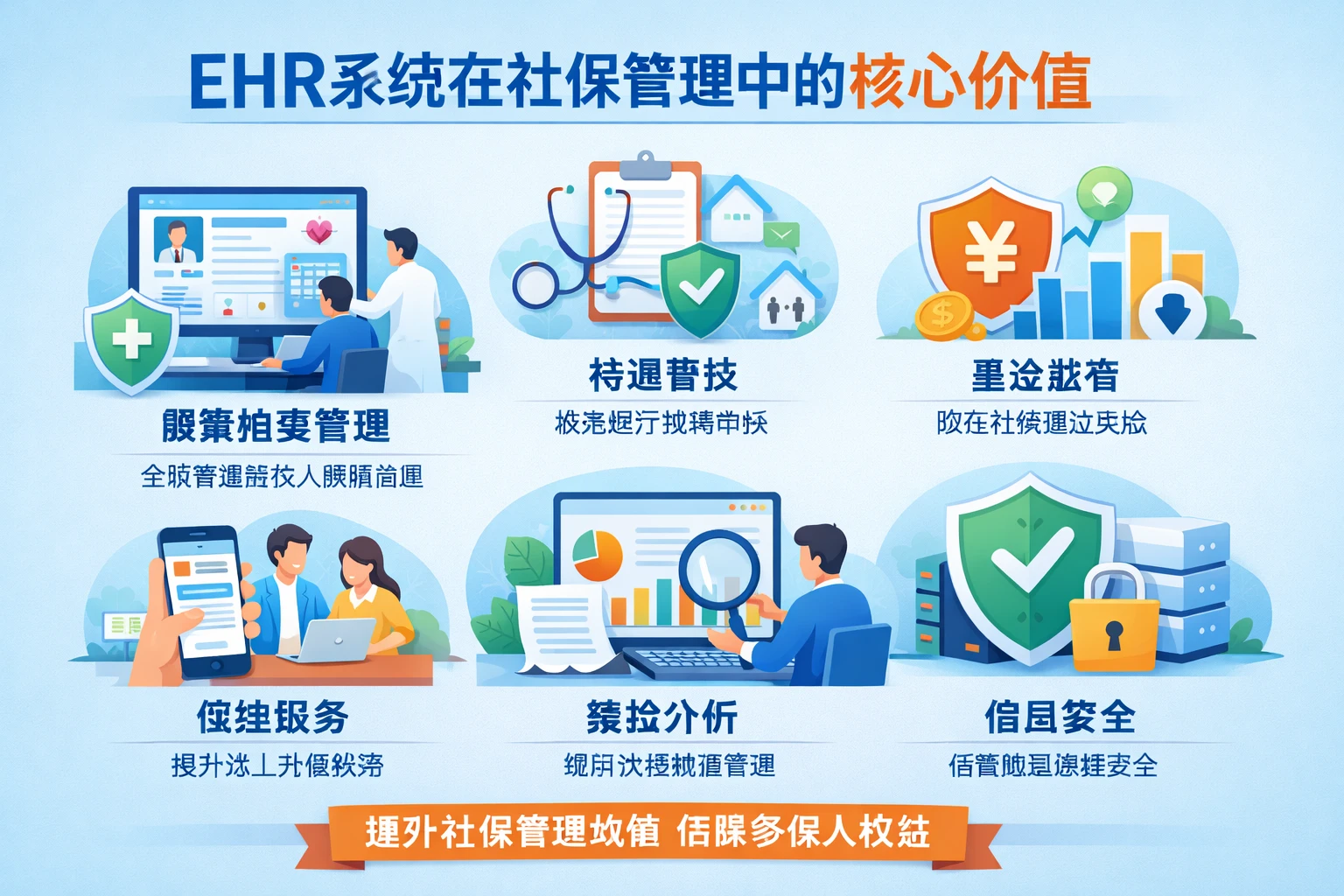 EHR系统在社保管理中的核心价值