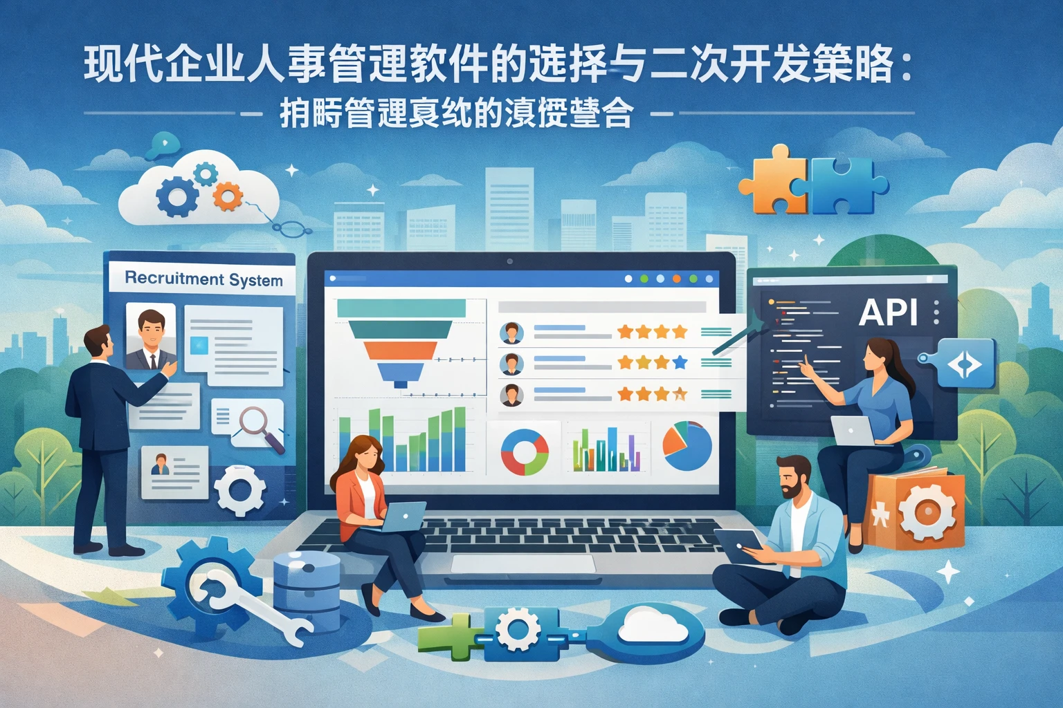 现代企业人事管理软件的选择与二次开发策略：招聘管理系统的深度整合