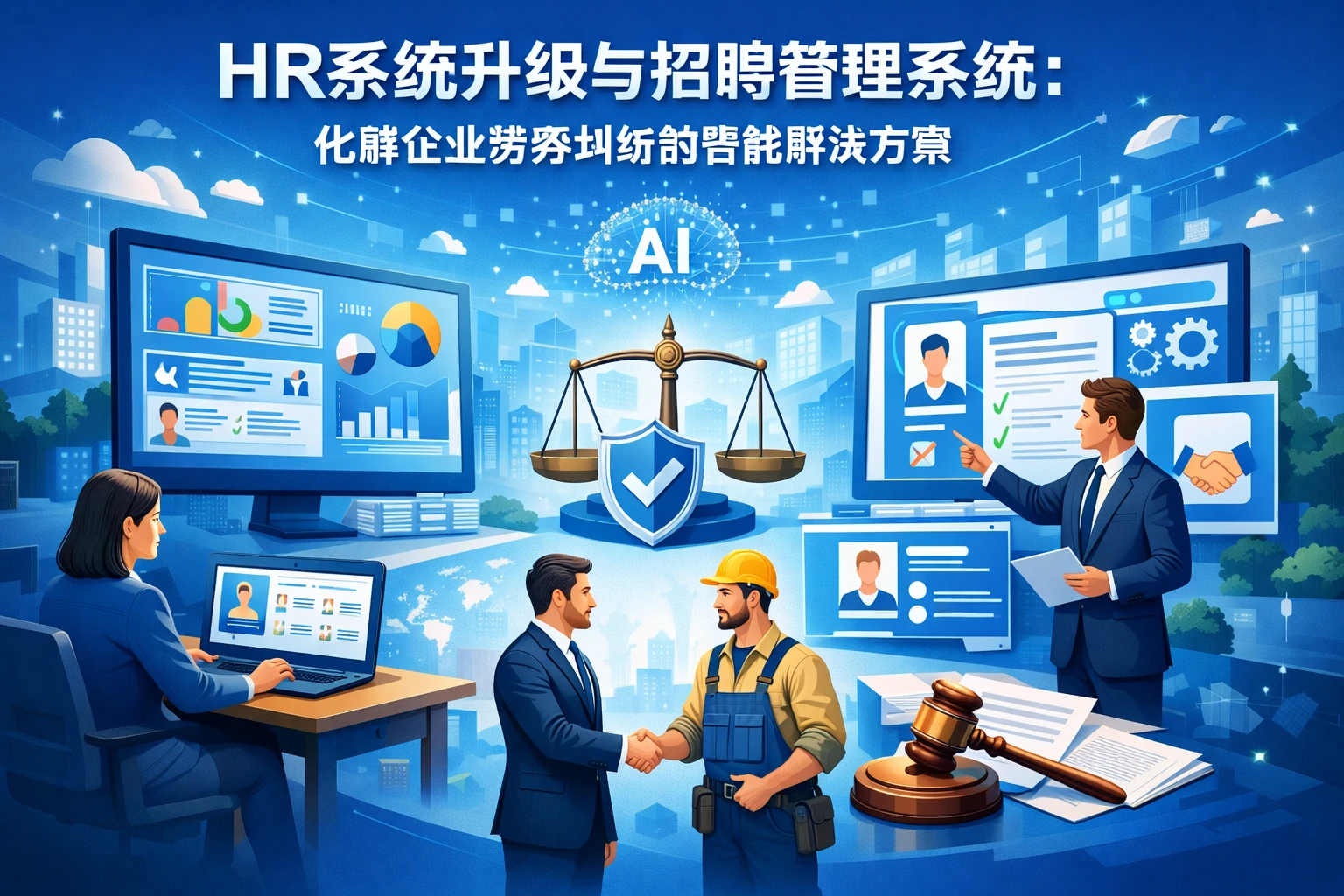 HR系统升级与招聘管理系统：化解企业劳务纠纷的智能解决方案