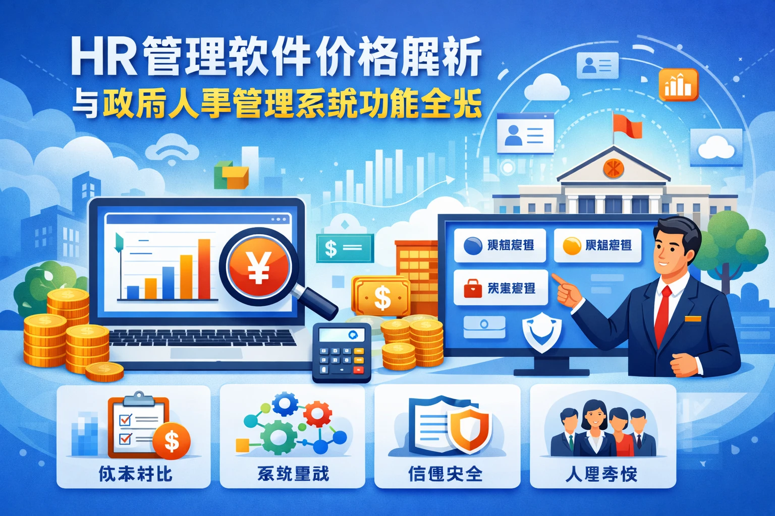 HR管理软件价格解析与政府人事管理系统功能全览