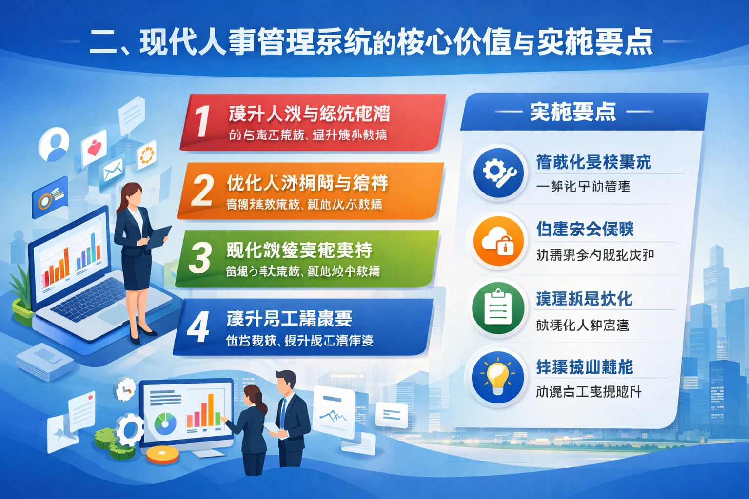 二、现代人事管理系统的核心价值与实施要点