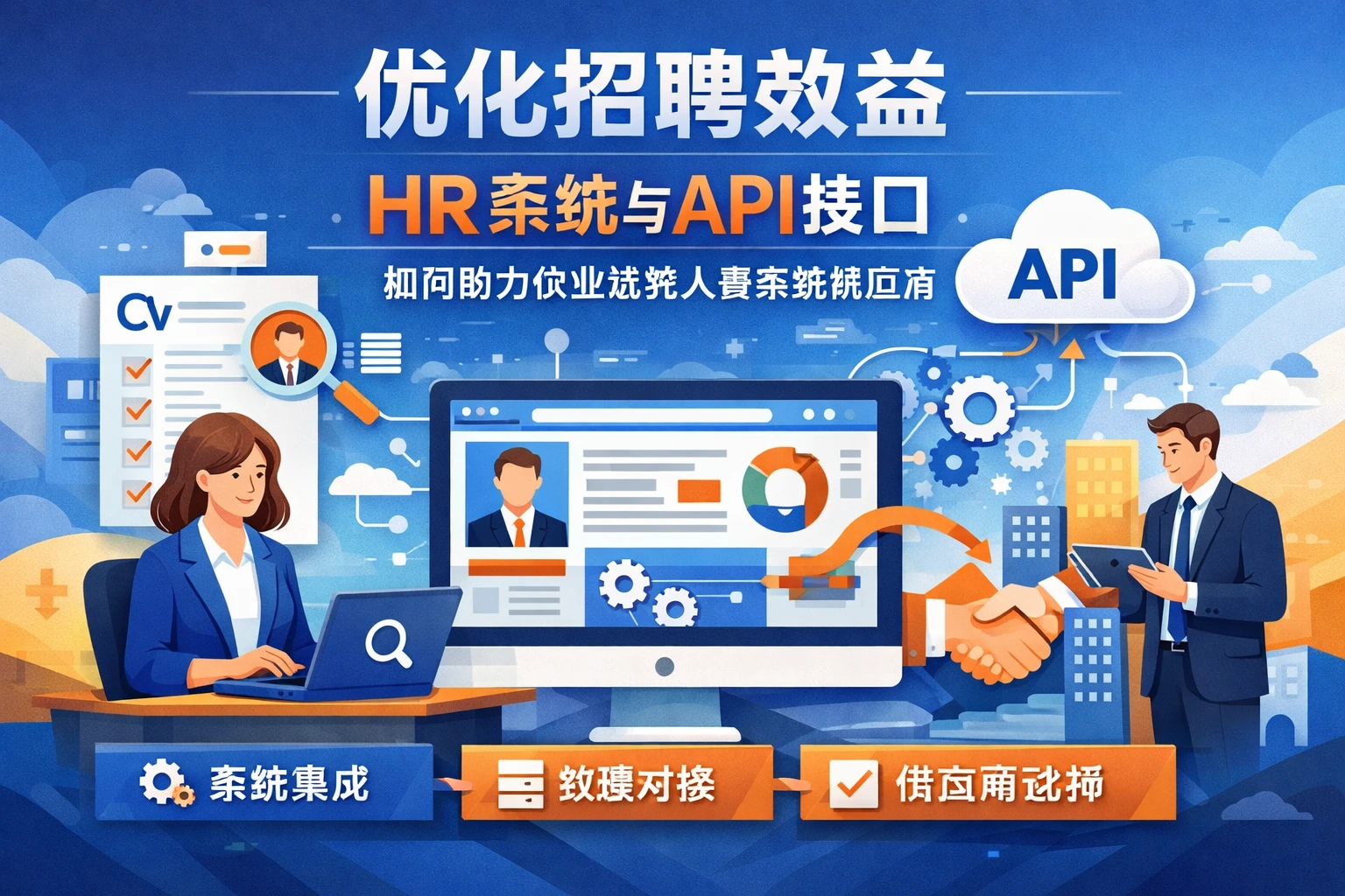 优化招聘效益:HR系统与API接口如何助力企业选择人事系统供应商