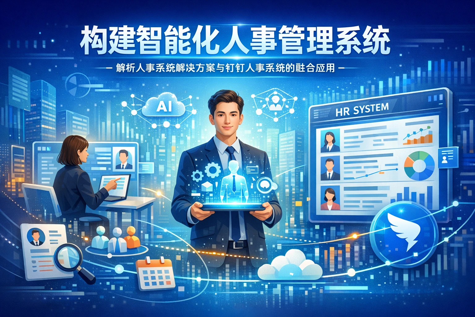 构建智能化人事管理系统：解析人事系统解决方案与钉钉人事系统的融合应用