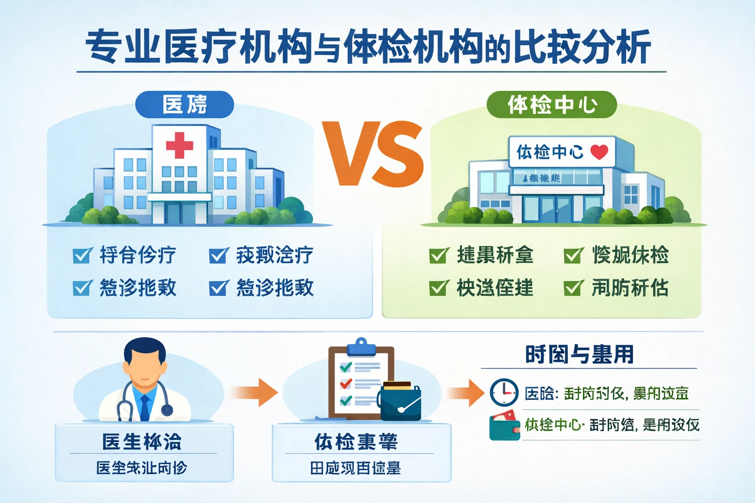 专业医疗机构与体检机构的比较分析