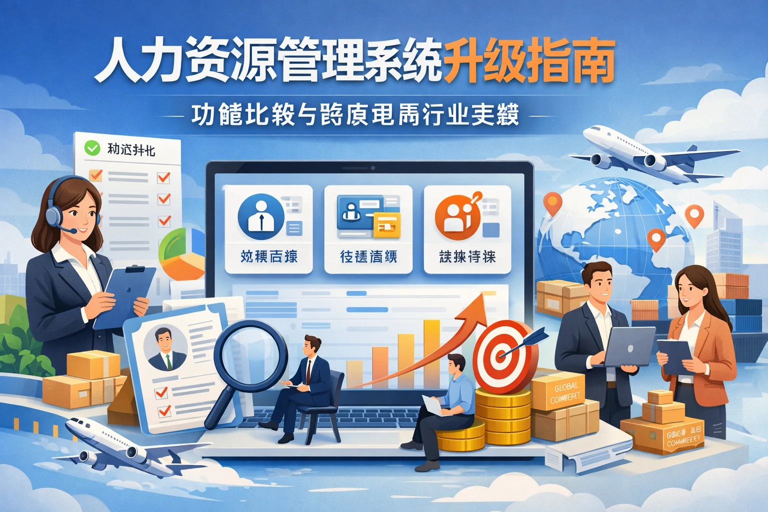 人力资源管理系统升级指南：功能比较与跨境电商行业实践