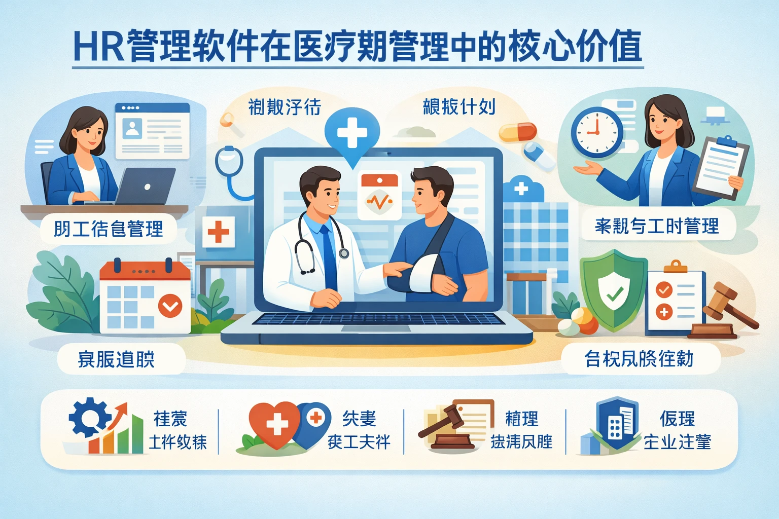 HR管理软件在医疗期管理中的核心价值