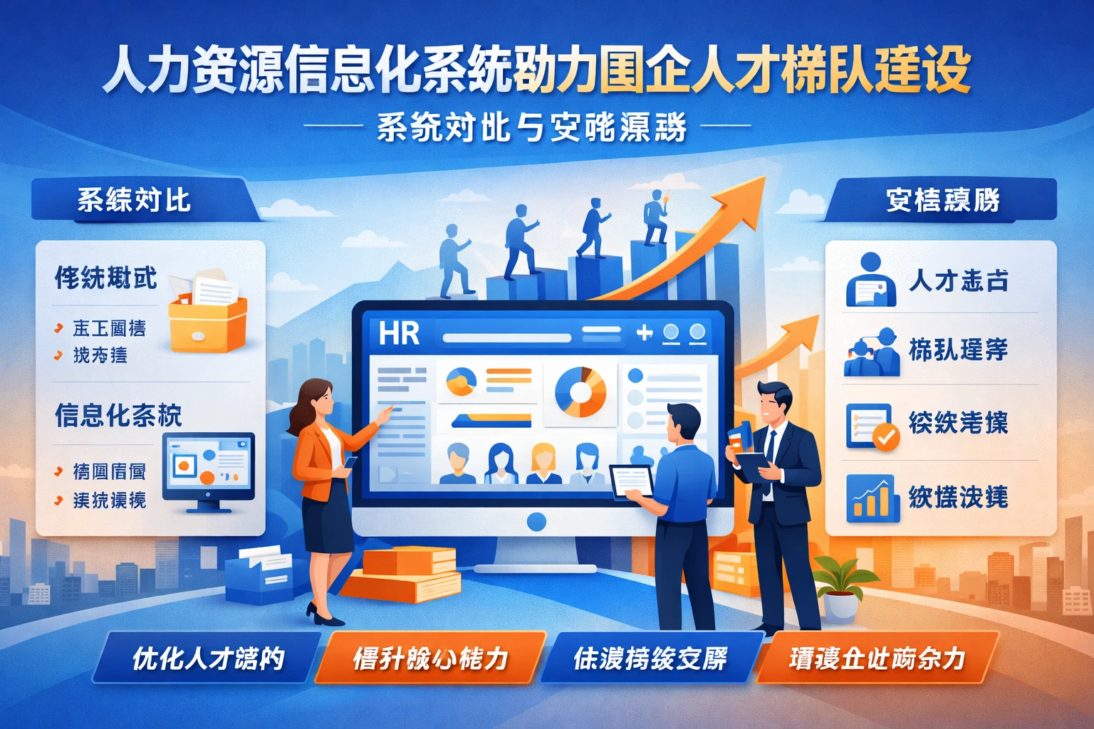 人力资源信息化系统助力国企人才梯队建设：系统对比与实施策略